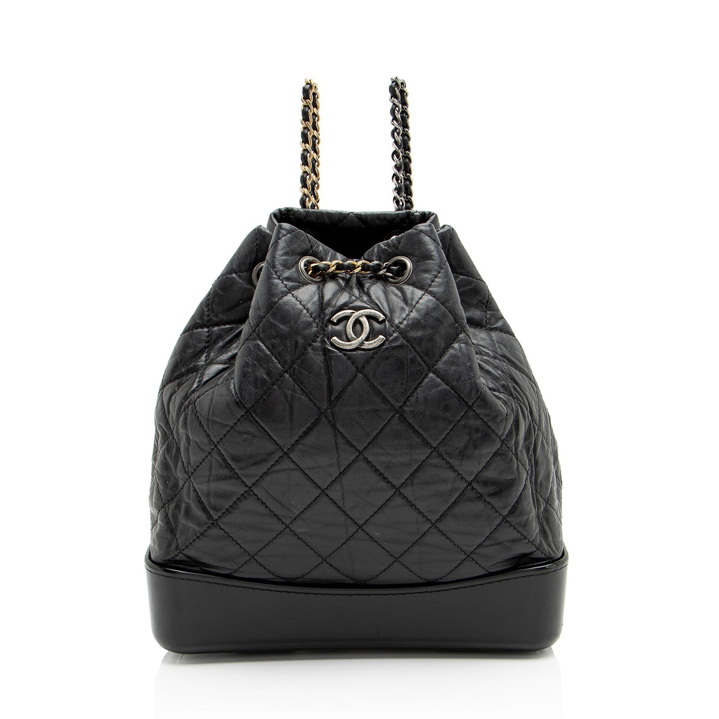 Chanel Aged Calfskin Gabrielle Backpack SHF-M5X3Nt