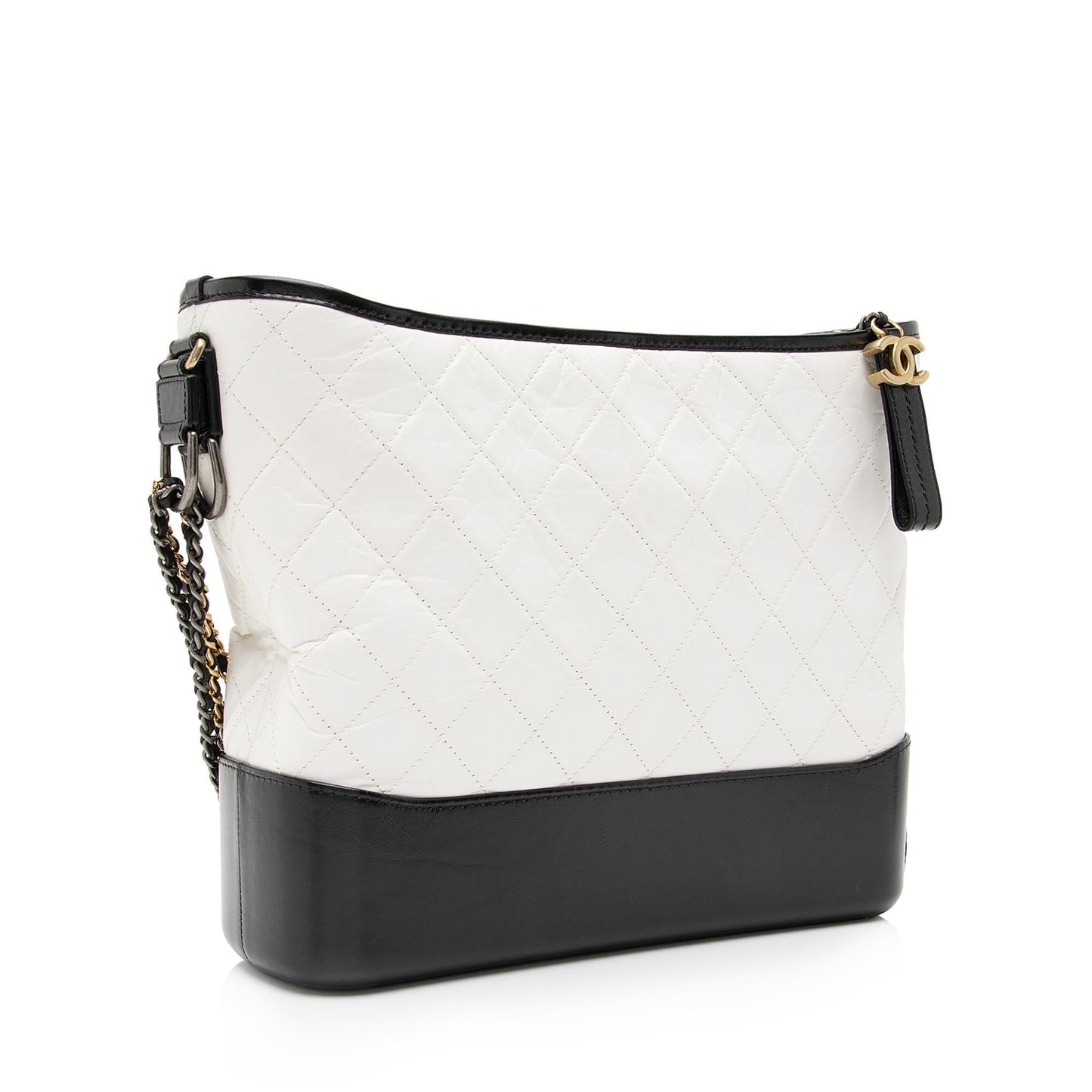 Chanel Aged Calfskin Gabrielle Hobo SHF Shoulder Bag 5