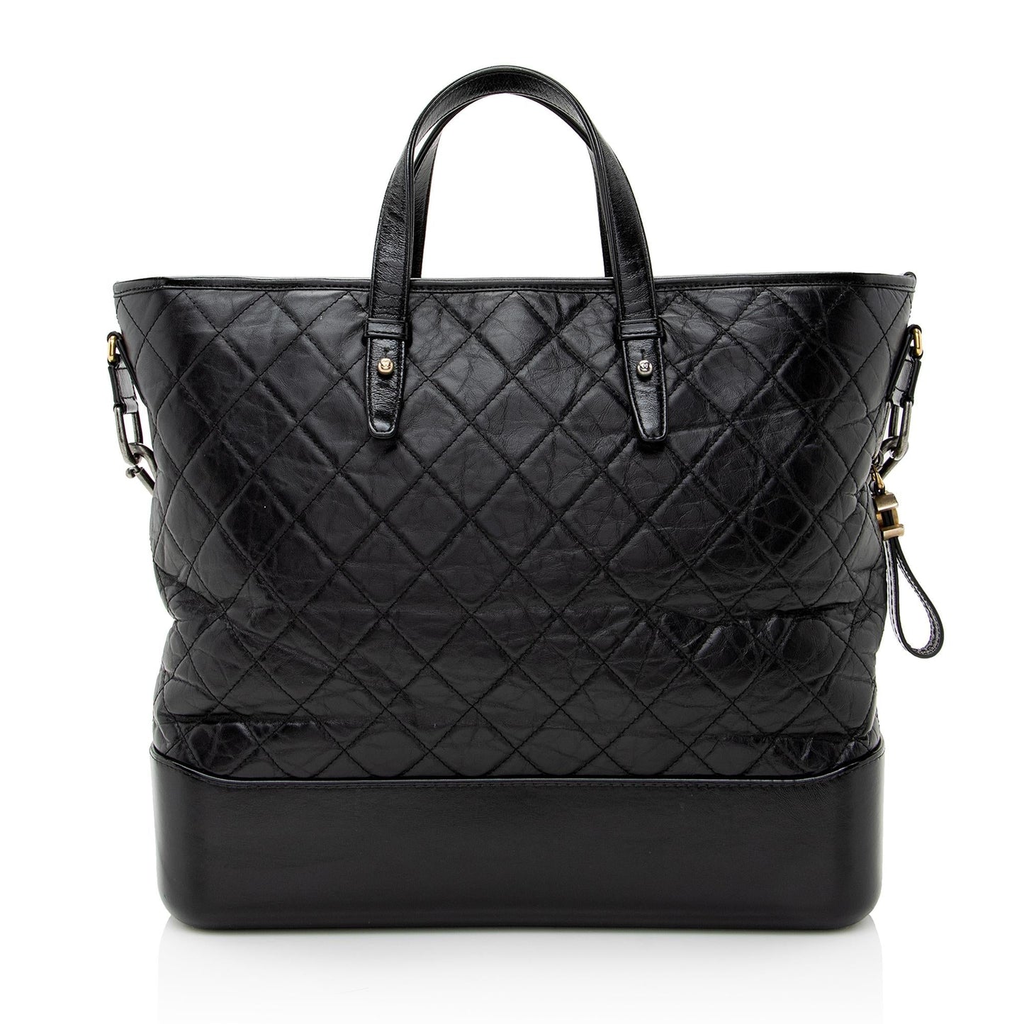 Chanel Aged Calfskin Gabrielle Shopping Tote Bag