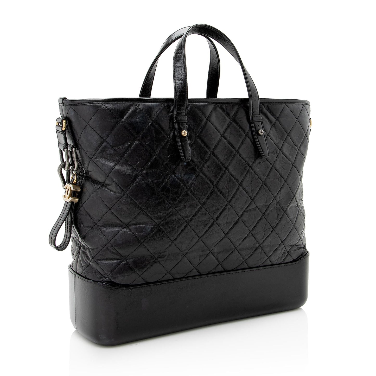 Chanel Aged Calfskin Gabrielle Shopping Tote Bag
