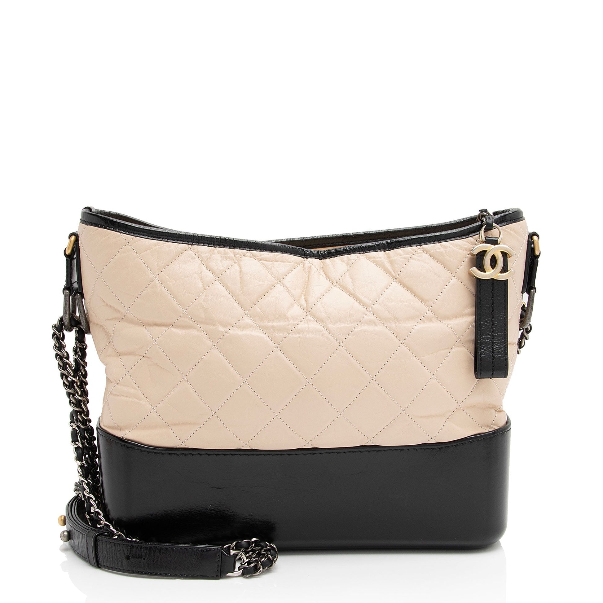 Chanel Aged Calfskin Gabrielle Hobo SHF-emz7MK Shoulder Bag
