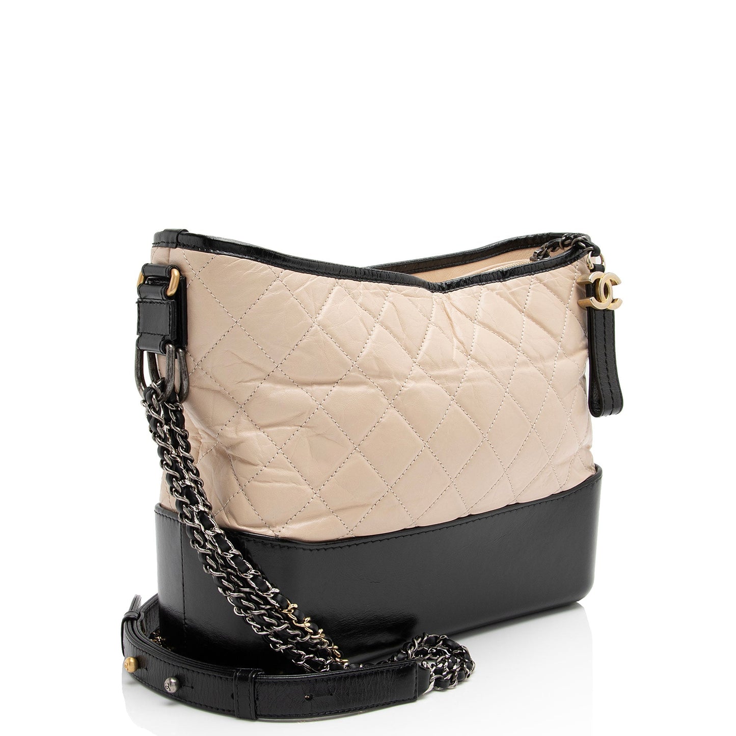 Chanel Aged Calfskin Gabrielle Hobo SHF-emz7MK Shoulder Bag