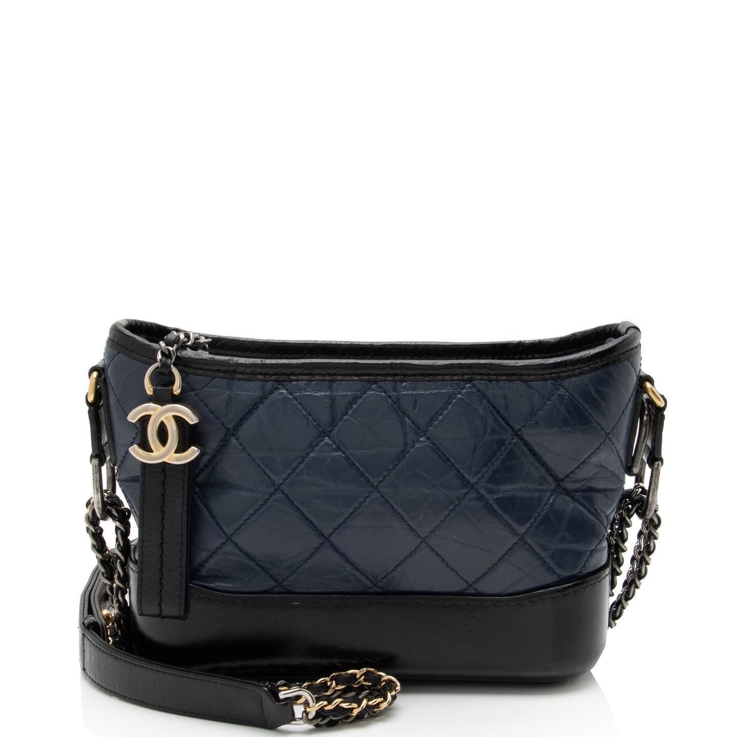 Chanel Aged Calfskin Gabrielle Hobo SHF-HRtG2w Small Shoulder Bag