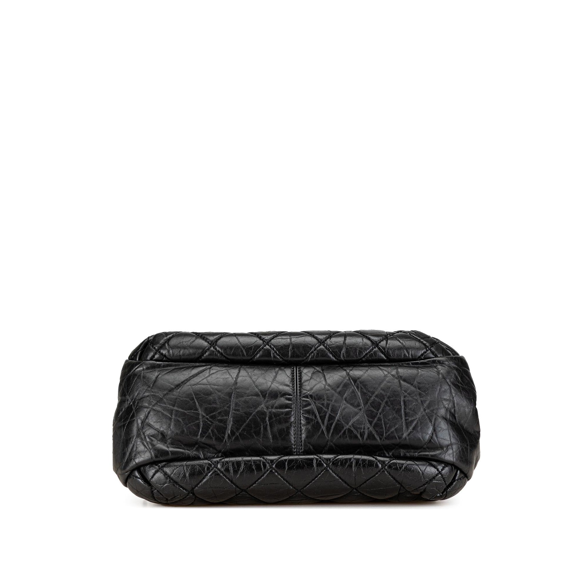 Chanel Aged Calfskin Portobello Bowler Handbag