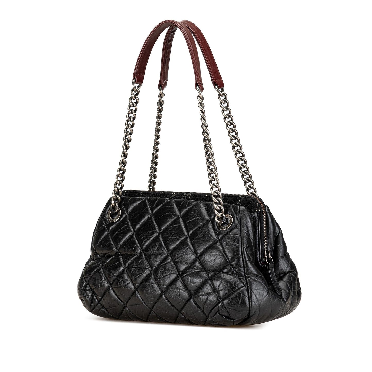 Chanel Aged Calfskin Portobello Bowler Handbag