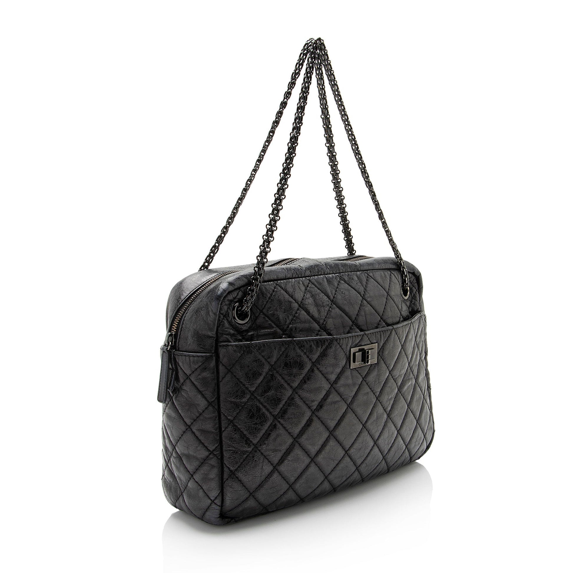 Chanel Aged Calfskin Reissue Camera SHF-BOCpxd Shoulder Bag