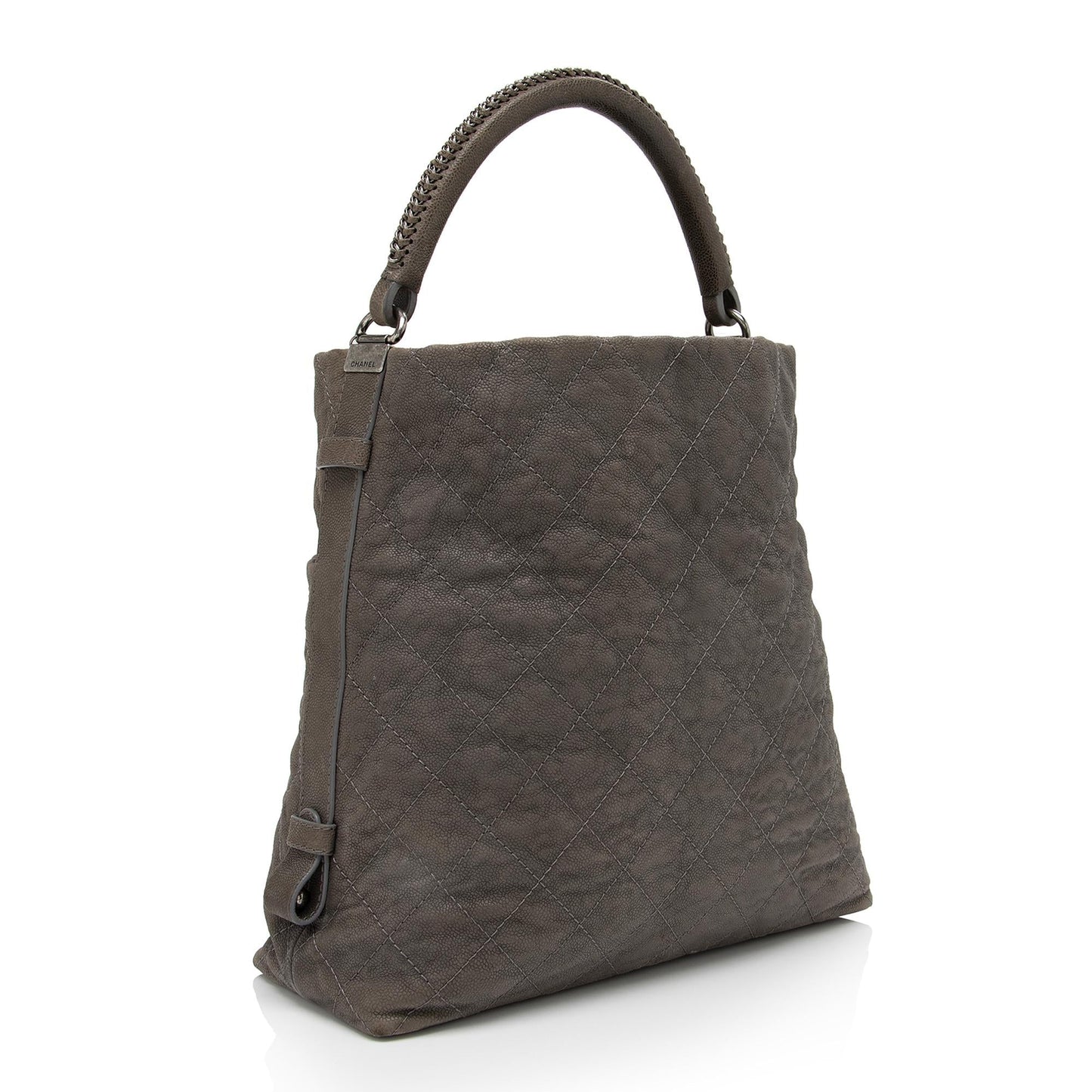 Chanel Aged Caviar Boy Hobo SHF-yVlC0J Leather Shoulder Bag