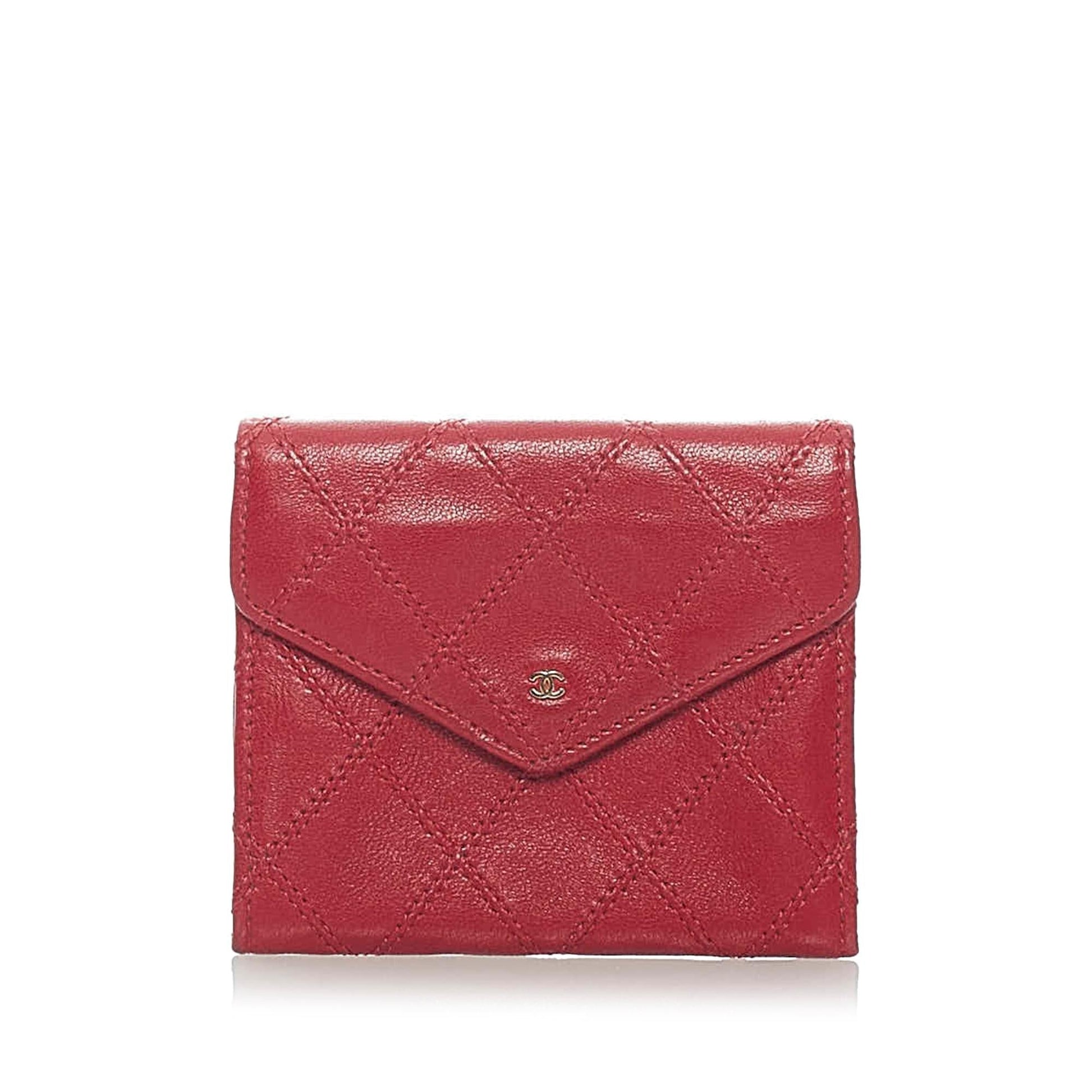 Chanel Bicolore Matelasse Lambskin Coin SHG Handbag