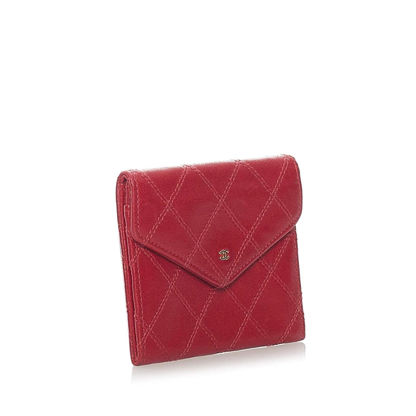 Chanel Bicolore Matelasse Lambskin Coin SHG Handbag