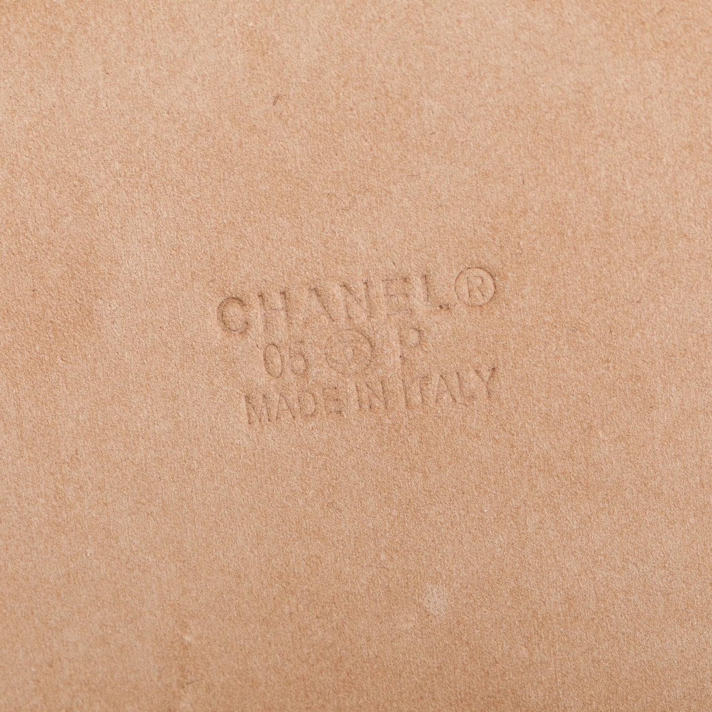 Chanel CC Logo Belt Leather Calfskin Black