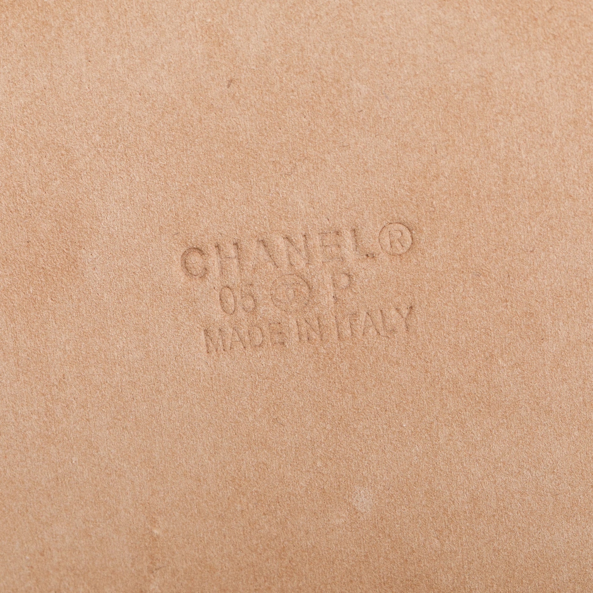 Chanel CC Logo Belt Leather Calfskin Black