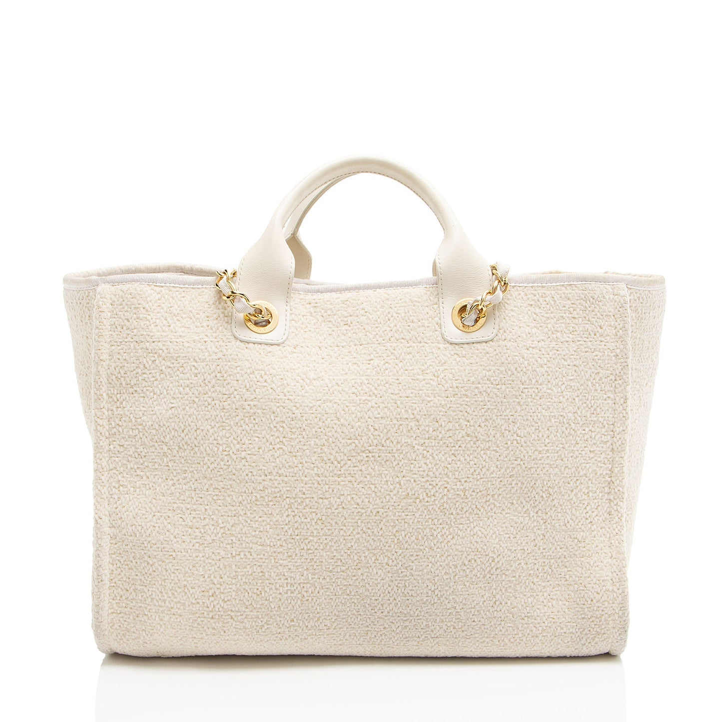 Chanel Boucle Lurex Deauville Tote Bag