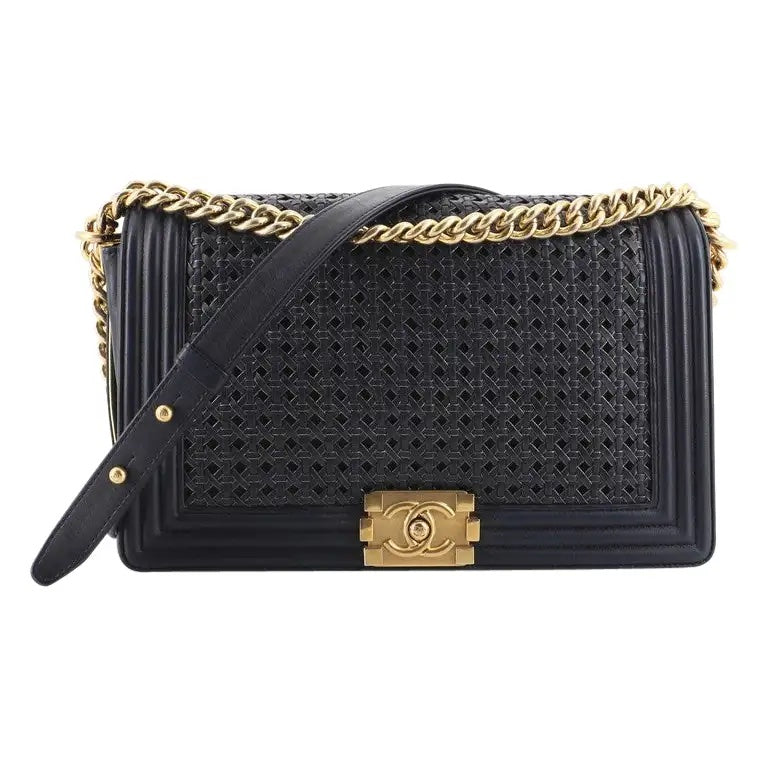 Chanel BOY FLAP BRAIDED NEW Handbag