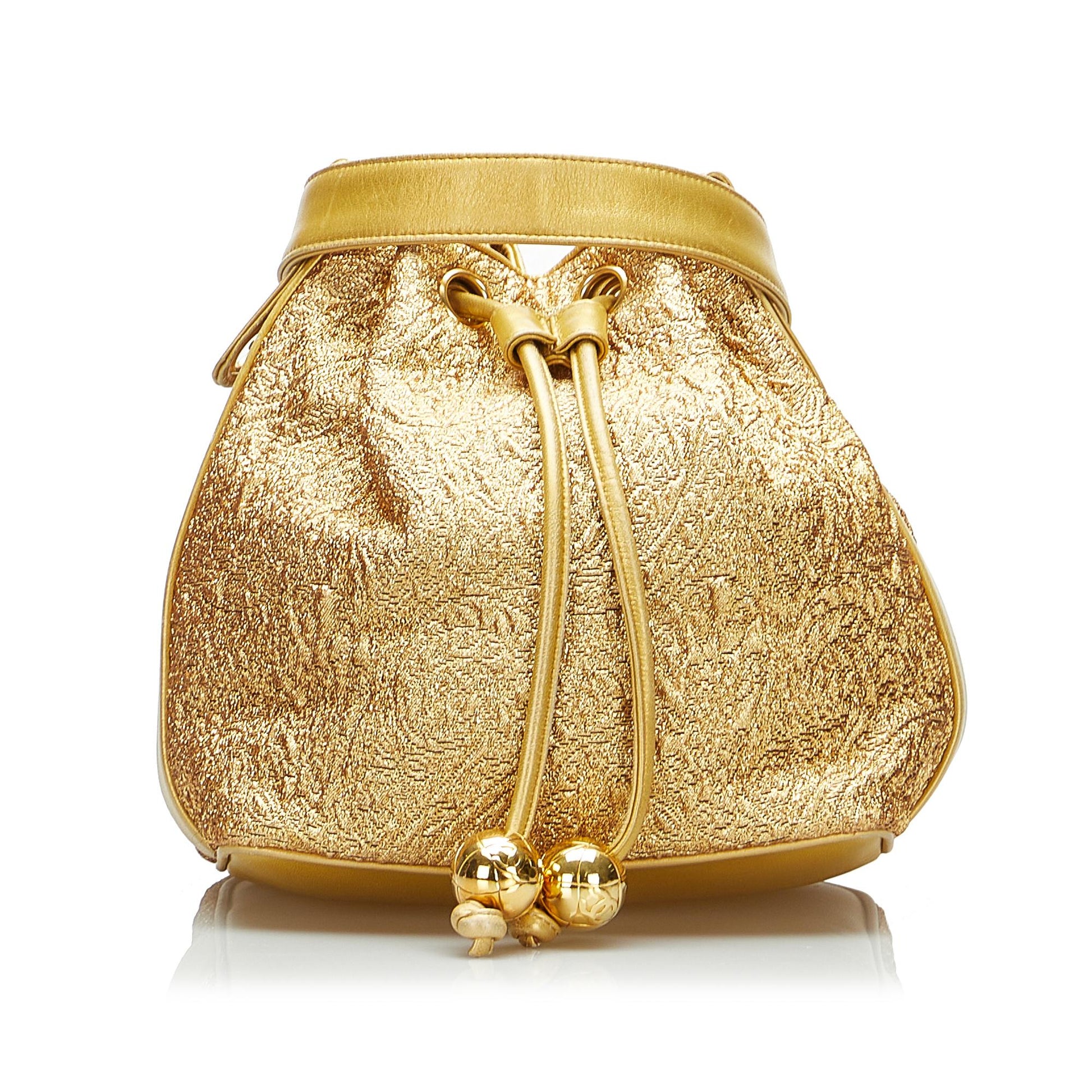 Chanel Brocade Bucket Bag Bucket Bag