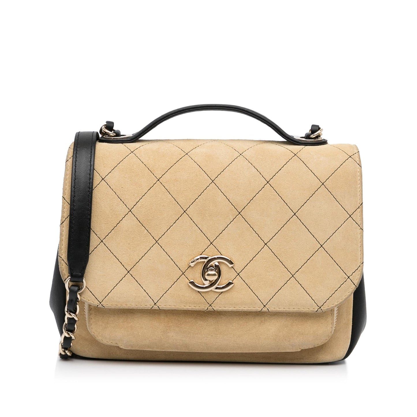 Chanel Business Affinity Suede Flap SHG-7Wkj4C Handbag