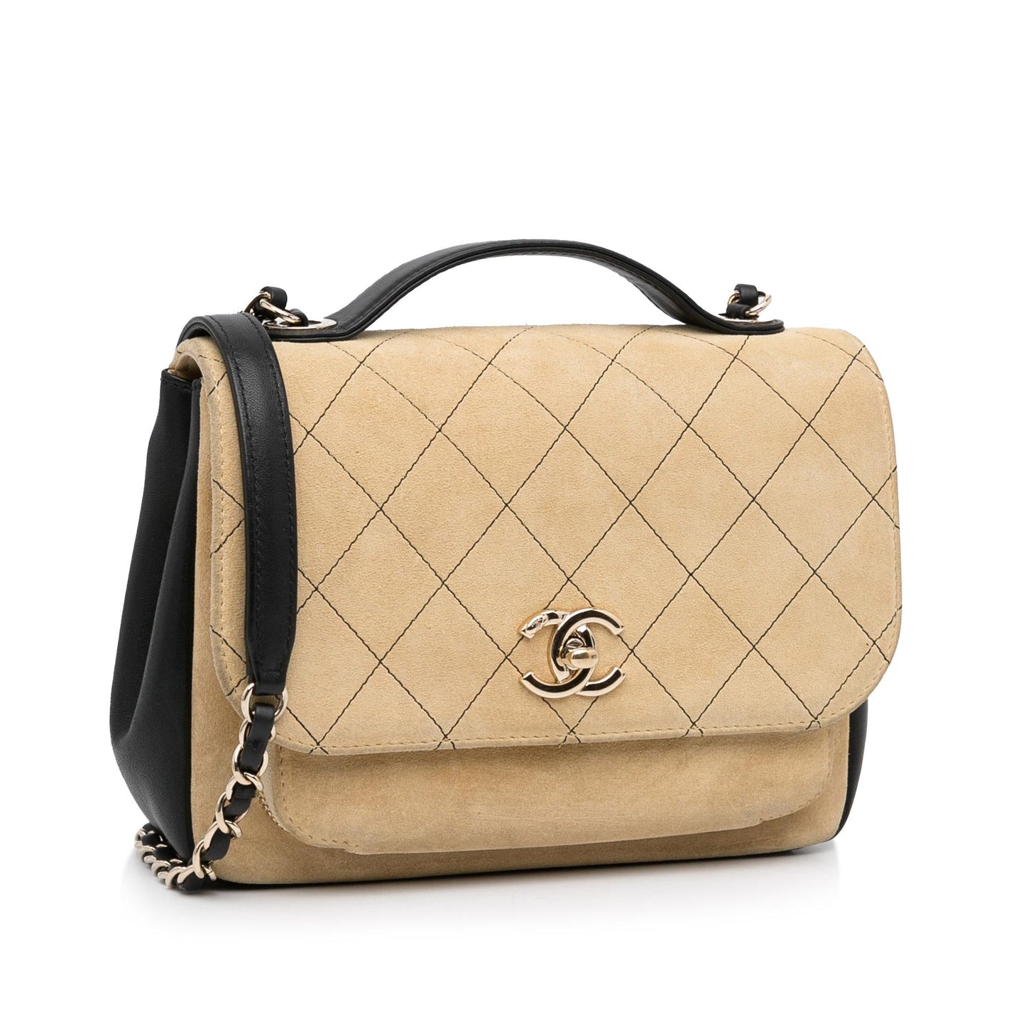 Chanel Business Affinity Suede Flap SHG-7Wkj4C Handbag