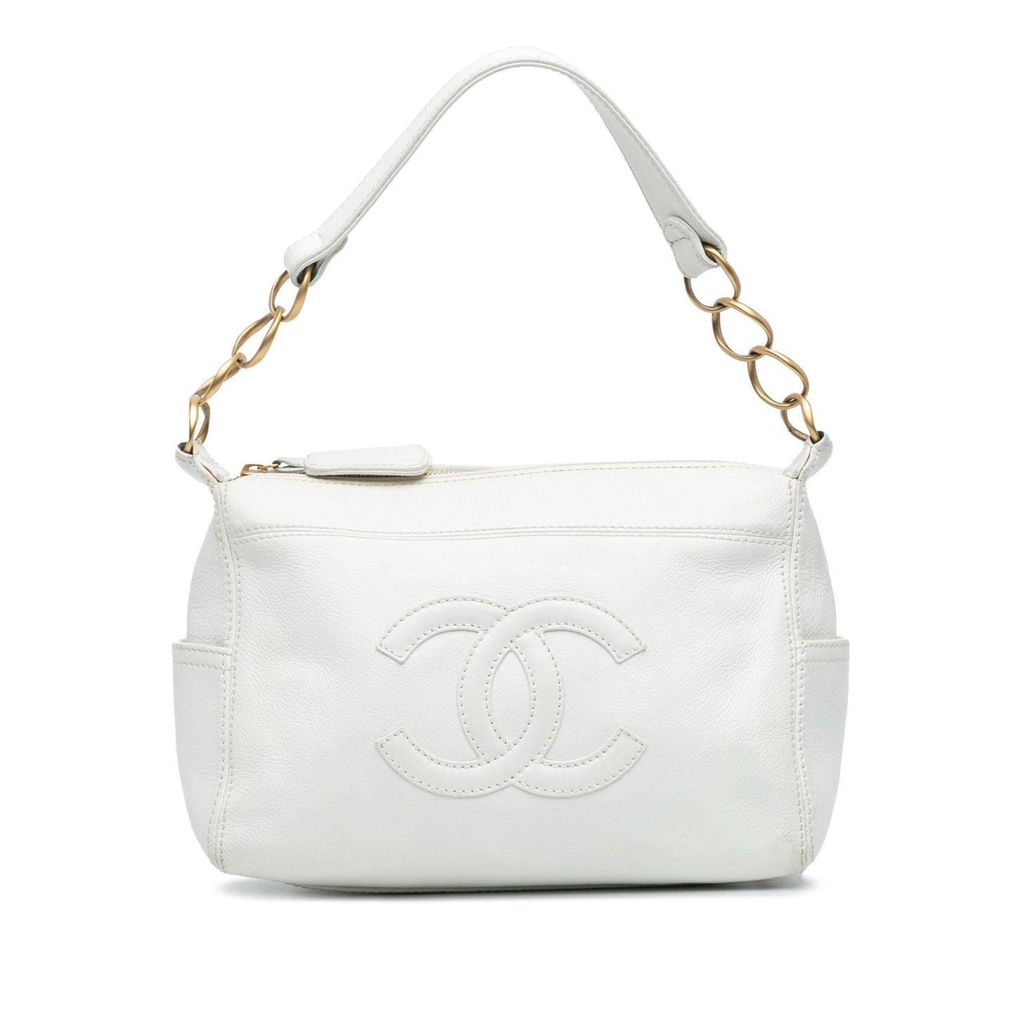 Chanel CC Calfskin Shoulder Bag