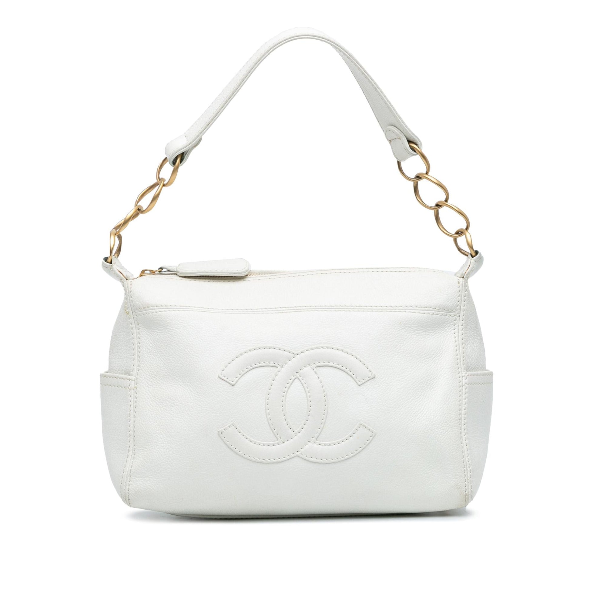 Chanel CC Calfskin Shoulder Bag