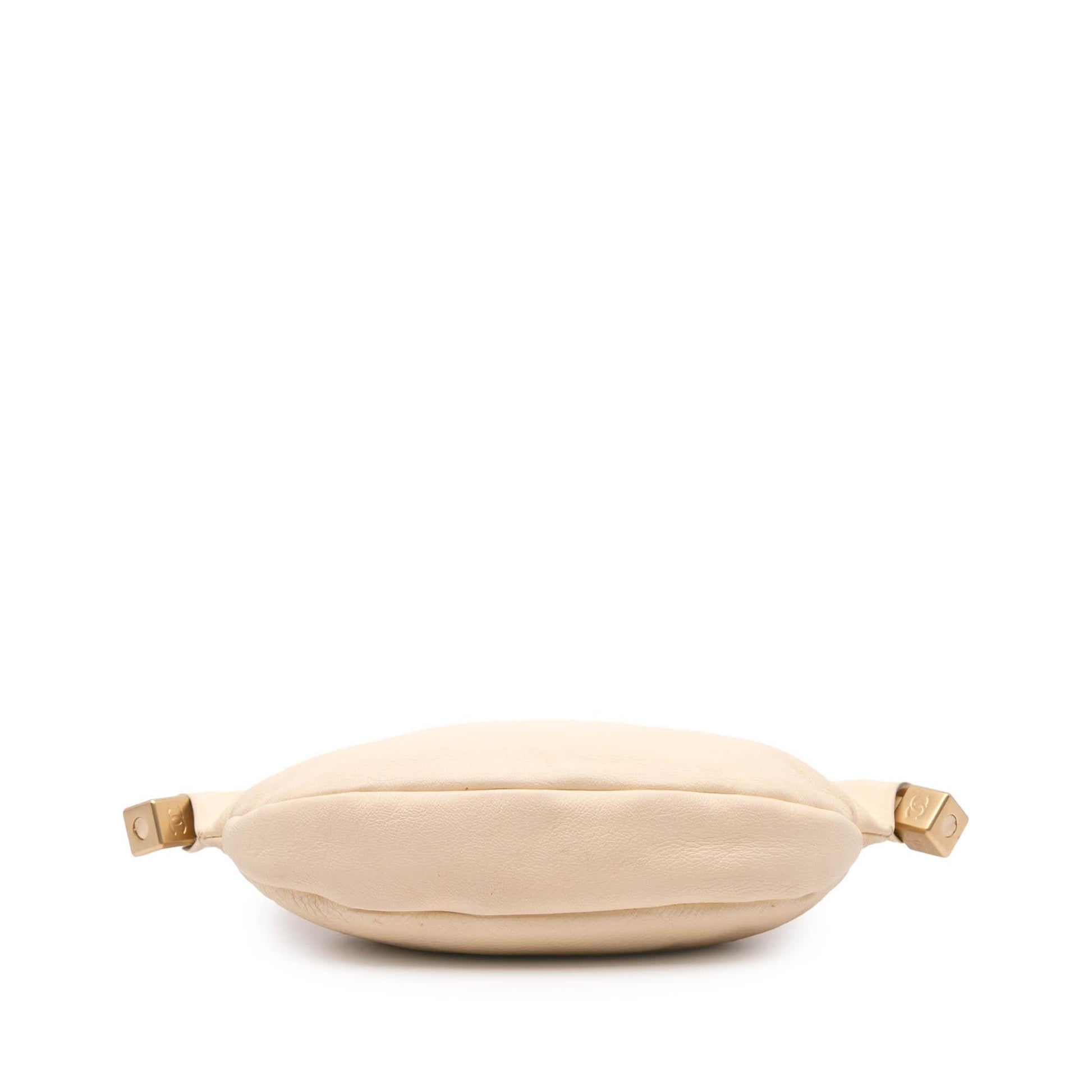 Chanel CC Calfskin Tassel Hobo Shoulder Bag