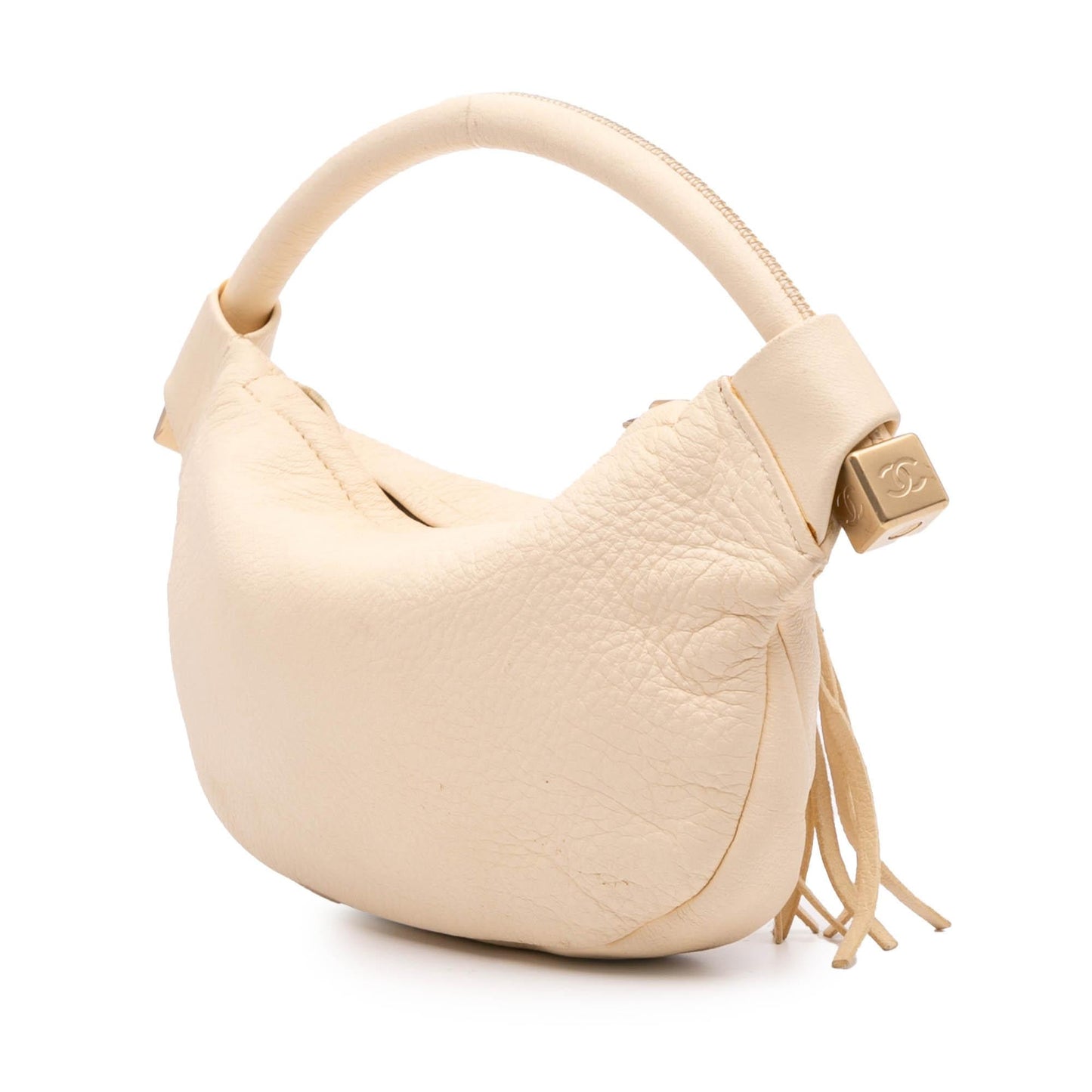 Chanel CC Calfskin Tassel Hobo Shoulder Bag Hobo 1