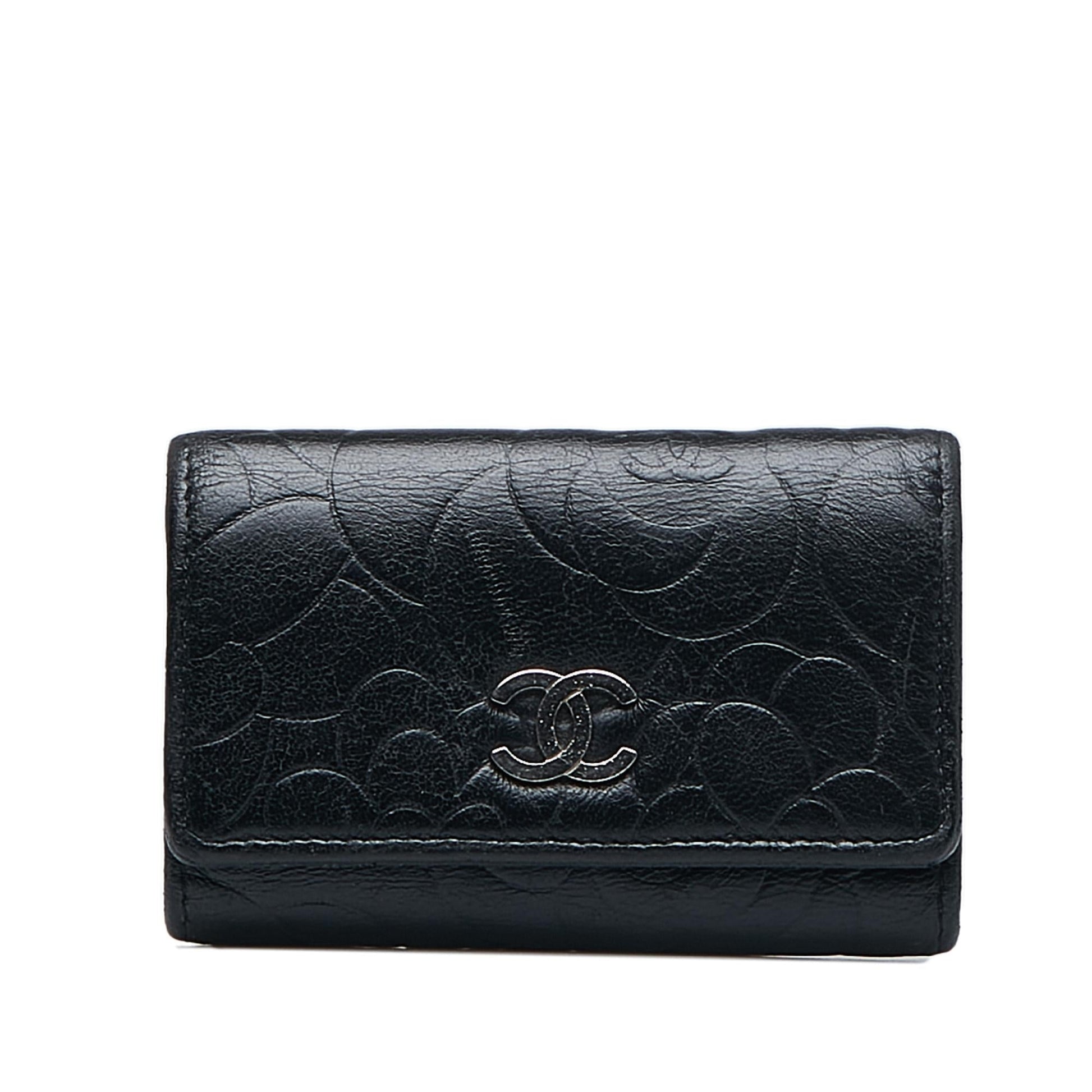 Chanel CC Camellia Holder SHG-YZObU4 Leather Handbag