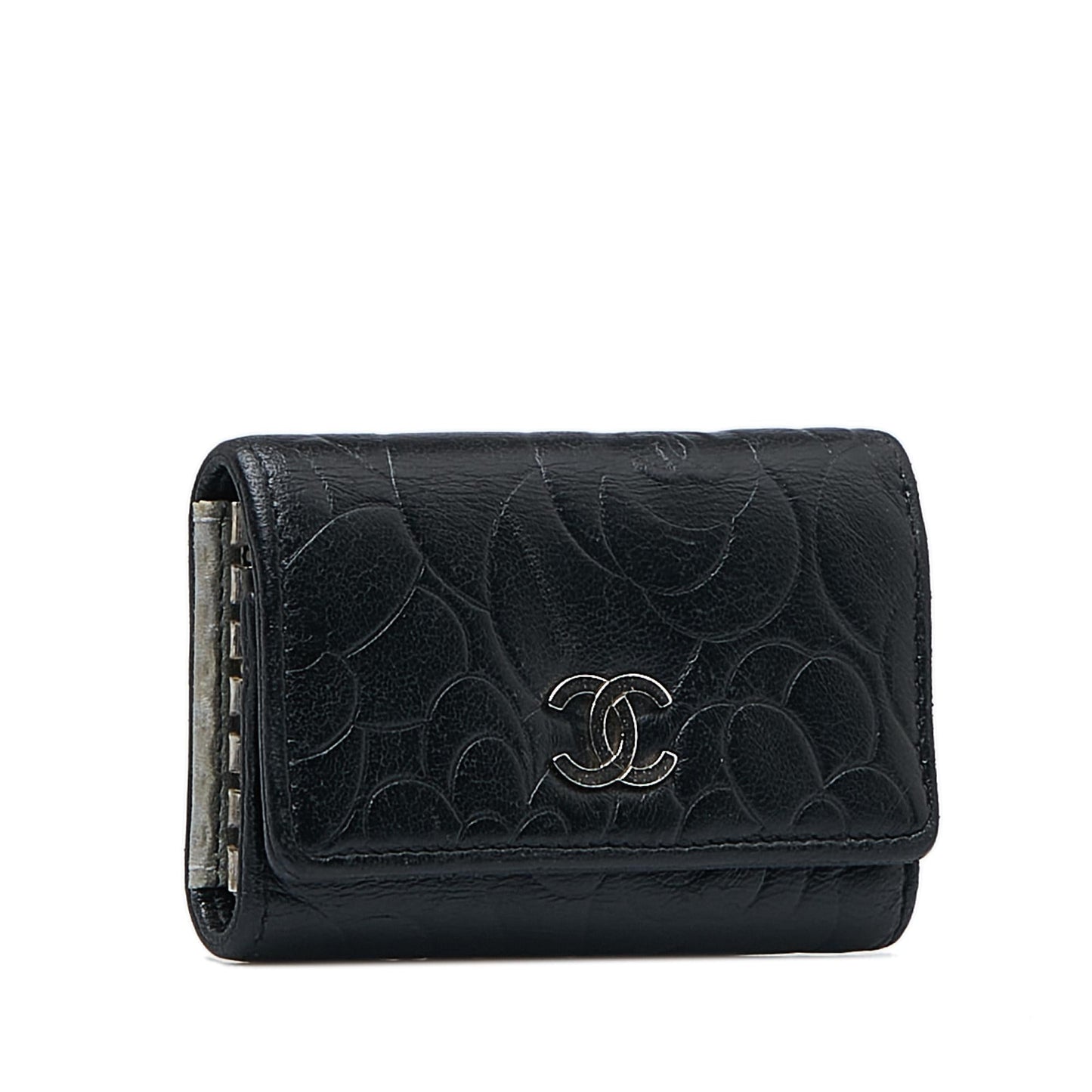Chanel CC Camellia Holder SHG-YZObU4 Leather Handbag