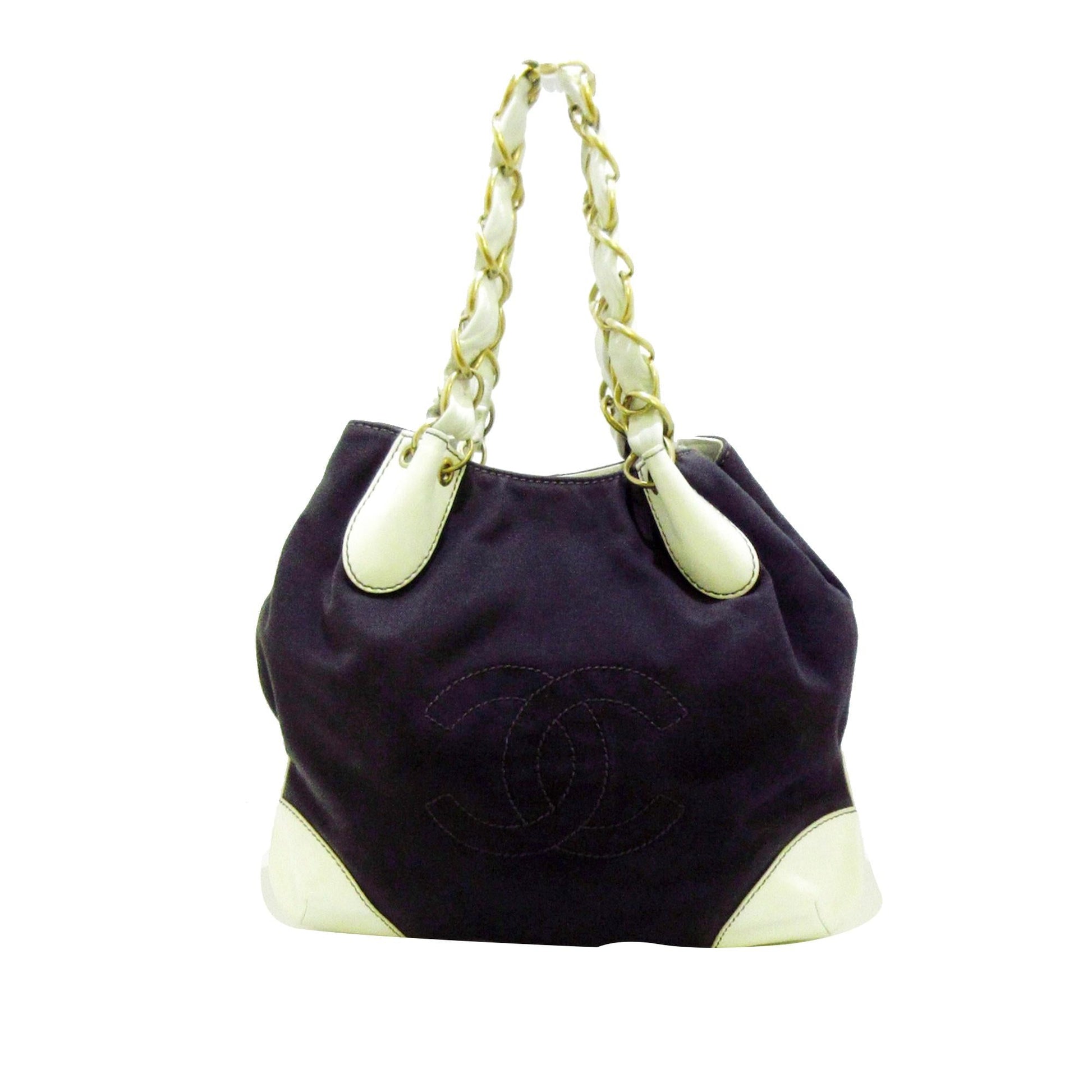 Chanel CC SHG Canvas Tote Bag