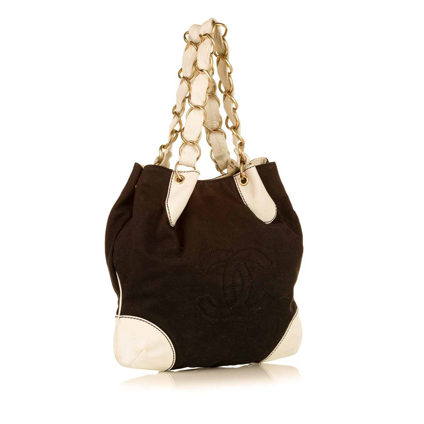 Chanel CC SHG Canvas Tote Bag Bag Shg