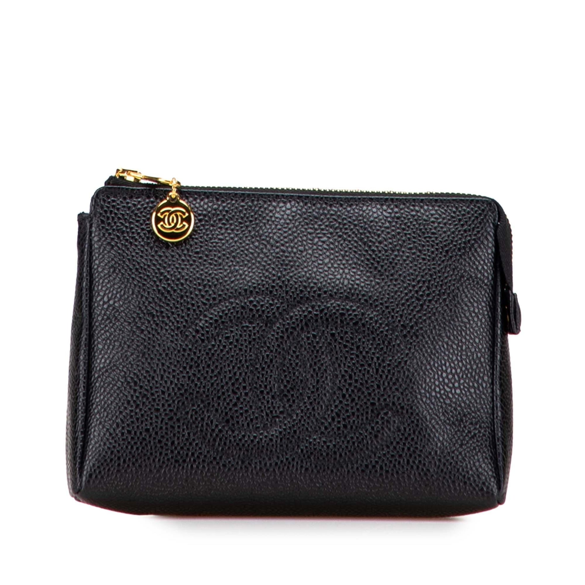 Chanel CC Caviar Cosmetic Handbag