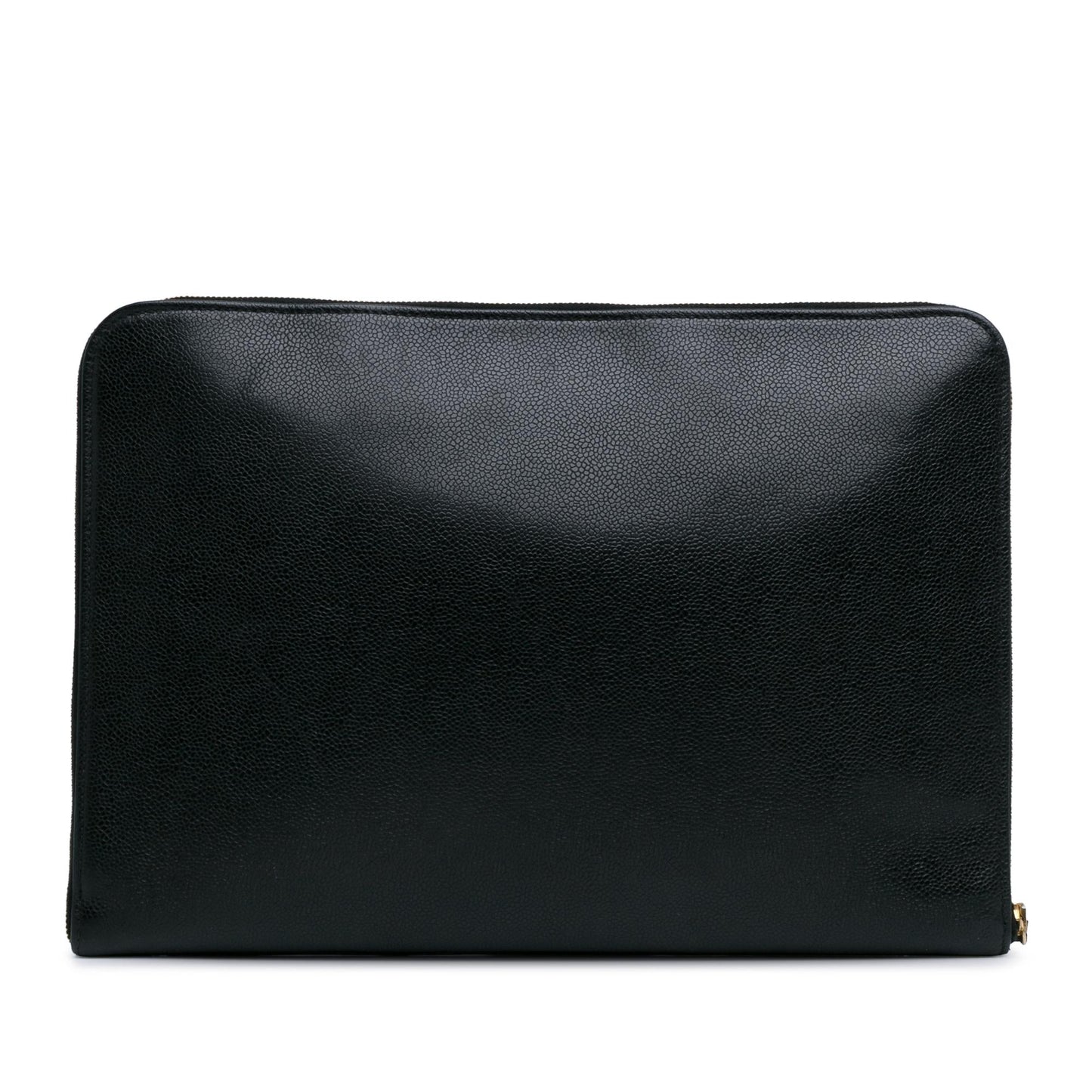 Chanel CC Caviar Documents Portfolio SHG-wlh1nQ Clutch Bag