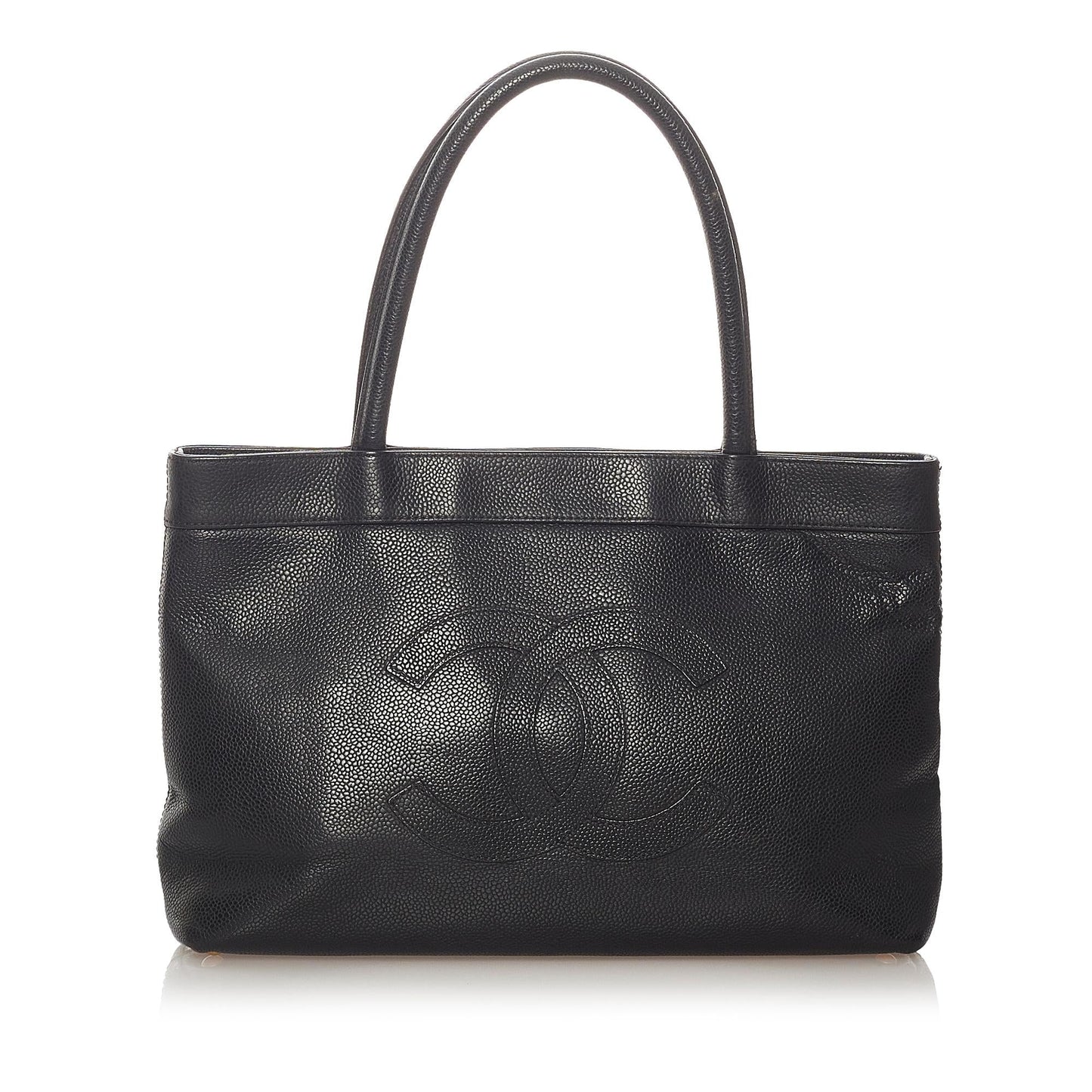 Chanel CC Caviar SHG Leather Tote Bag