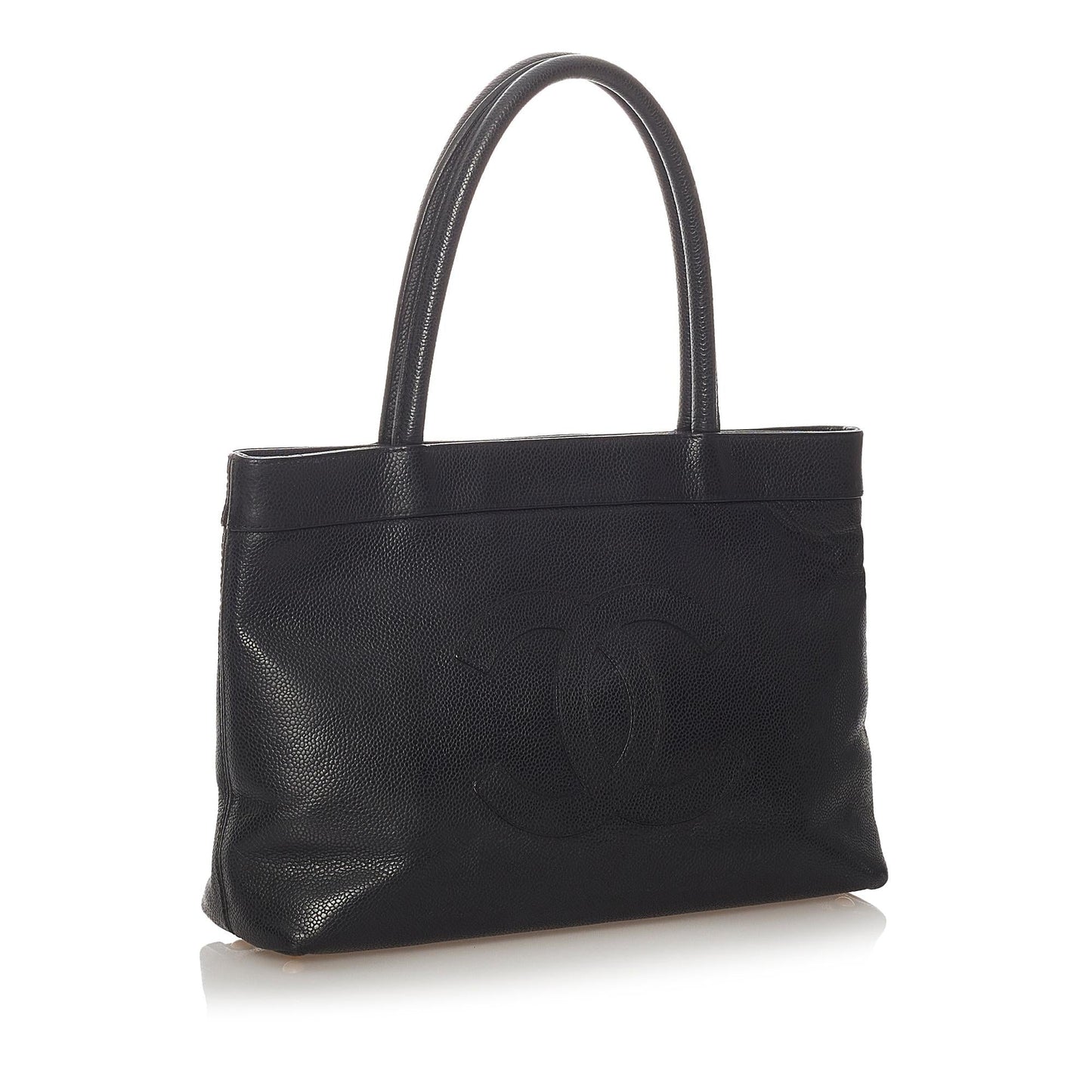 Chanel CC Caviar SHG Leather Tote Bag