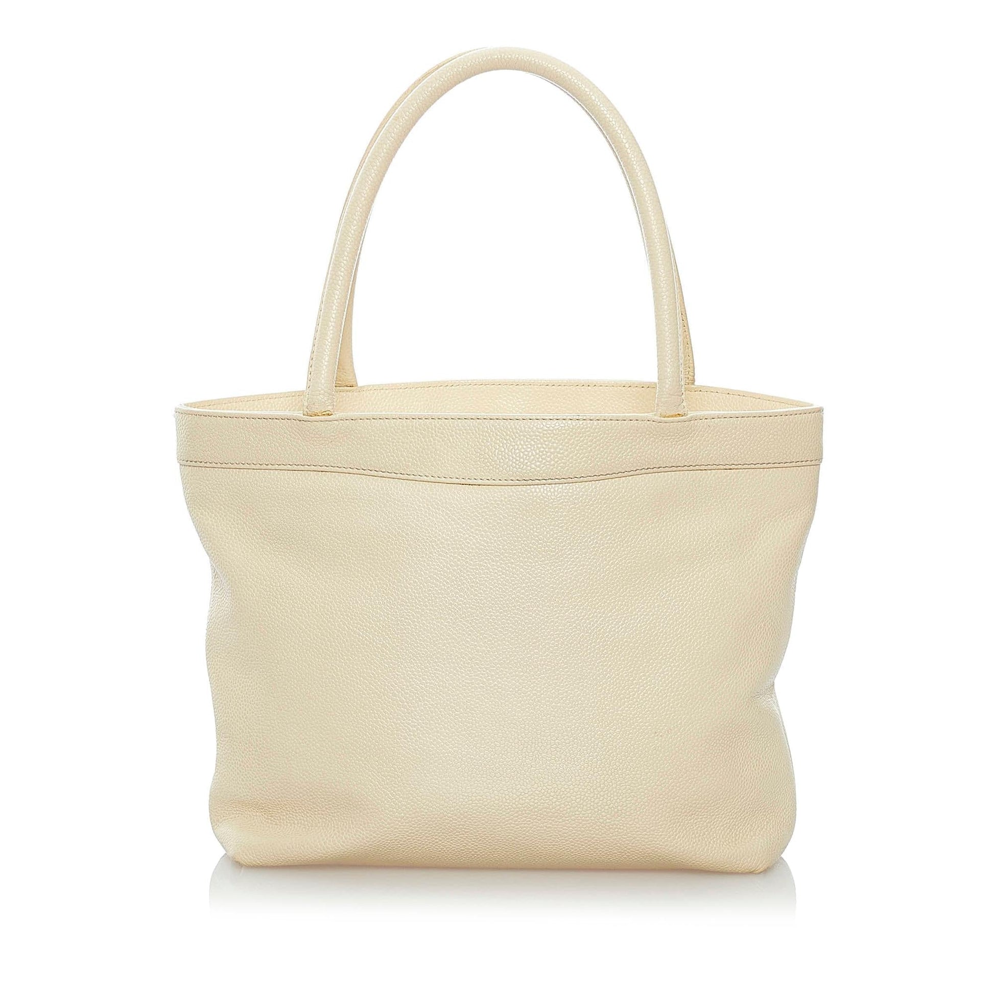 Chanel CC Caviar SHG Leather Tote Bag 3