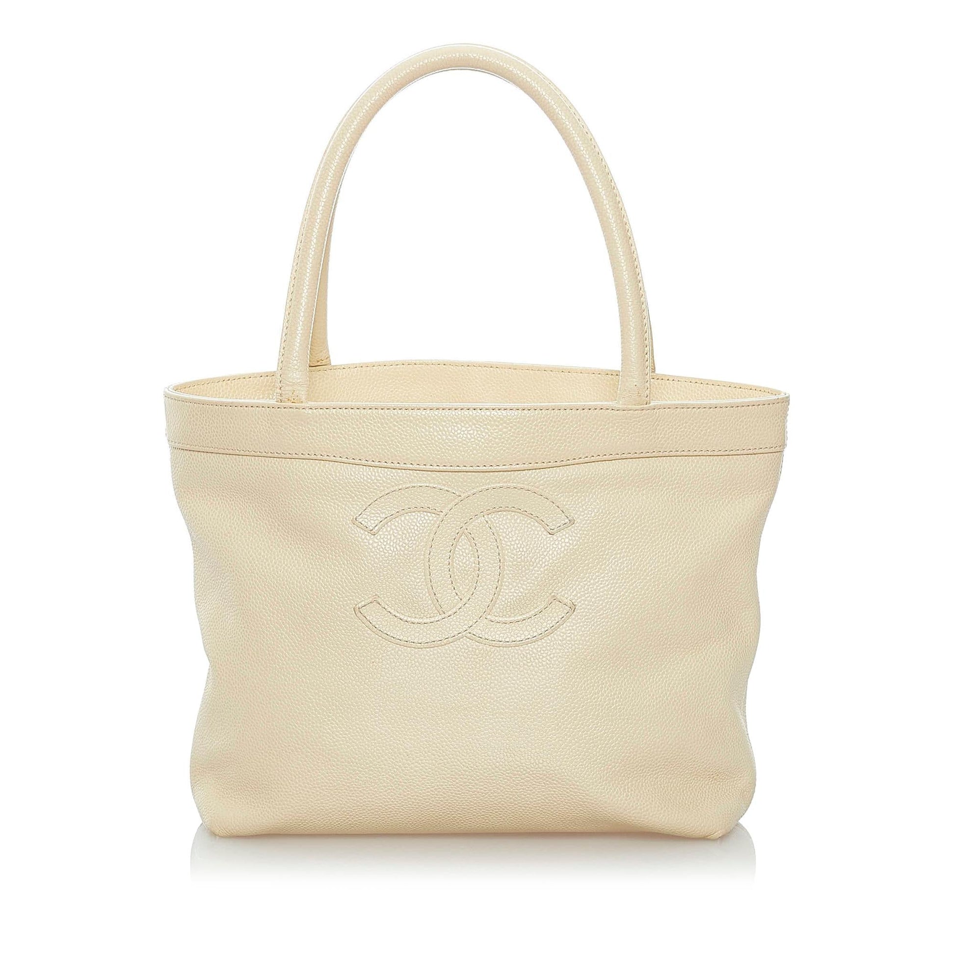 Chanel CC Caviar SHG Leather Tote Bag 3