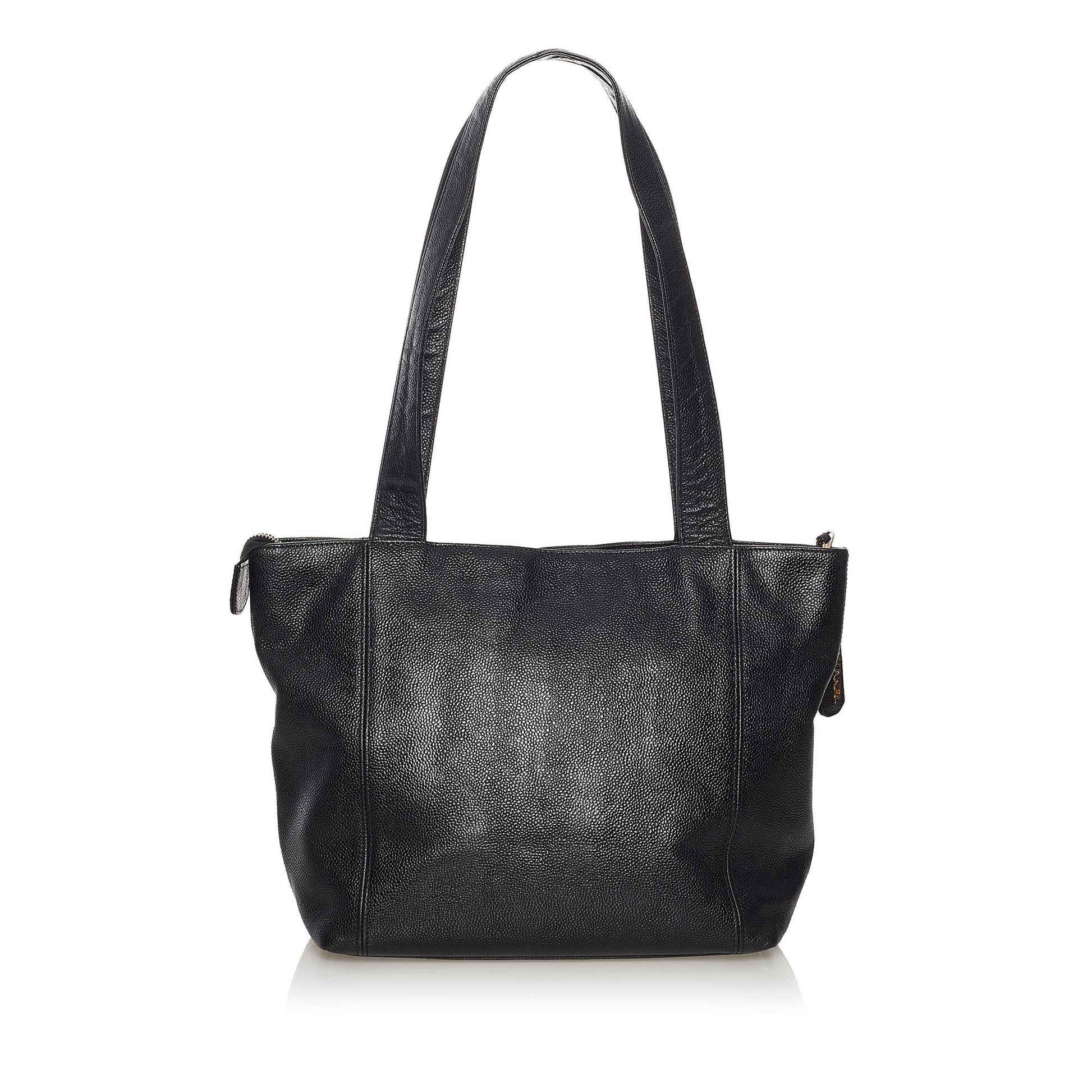 Chanel CC Caviar SHG Leather Tote Bag 5