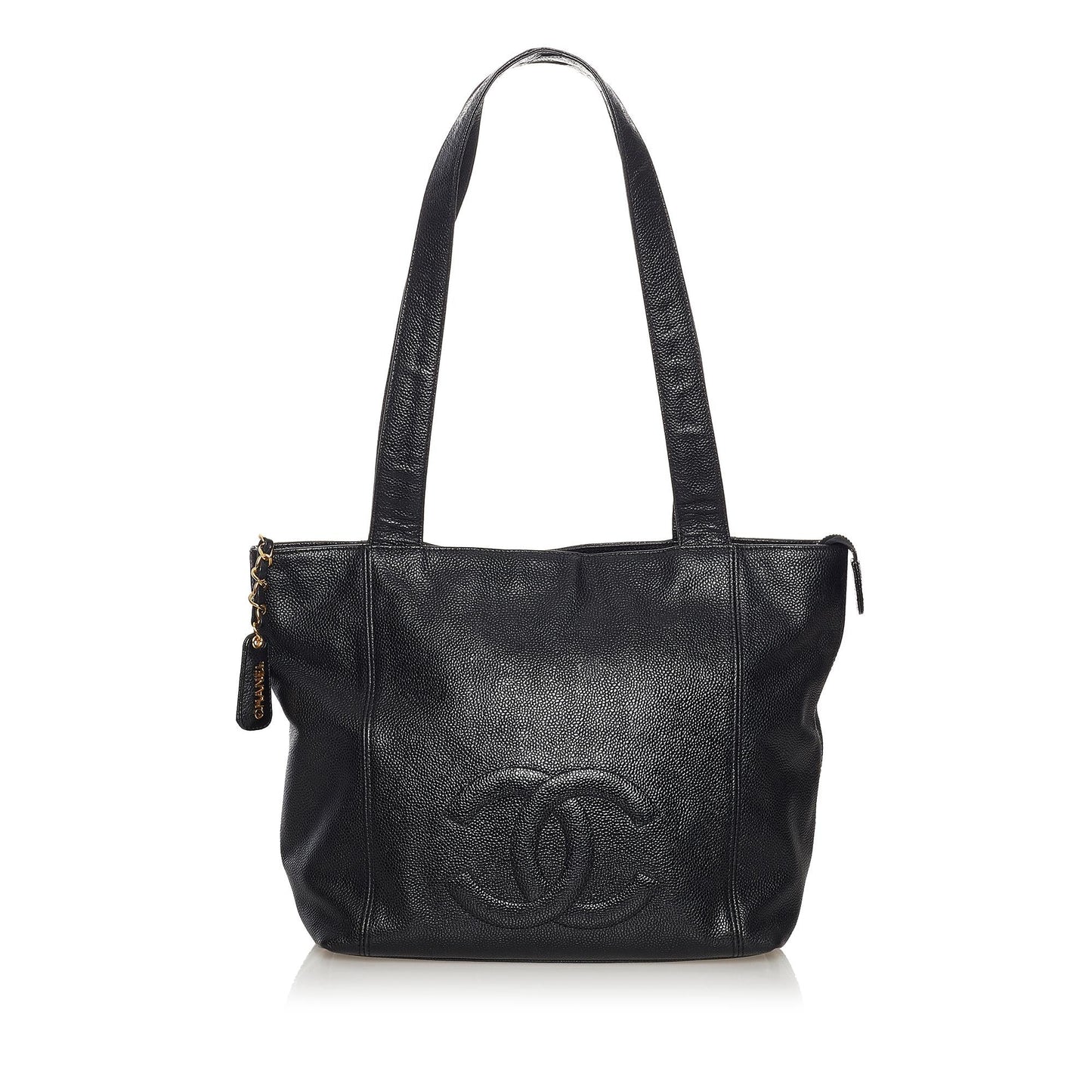 Chanel CC Caviar SHG Leather Tote Bag 5