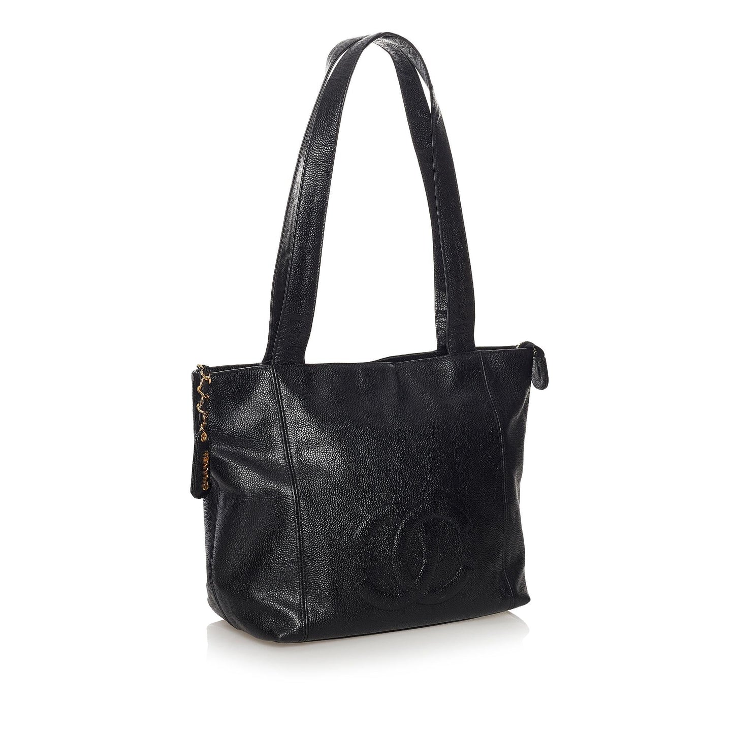 Chanel CC Caviar SHG Leather Tote Bag 5