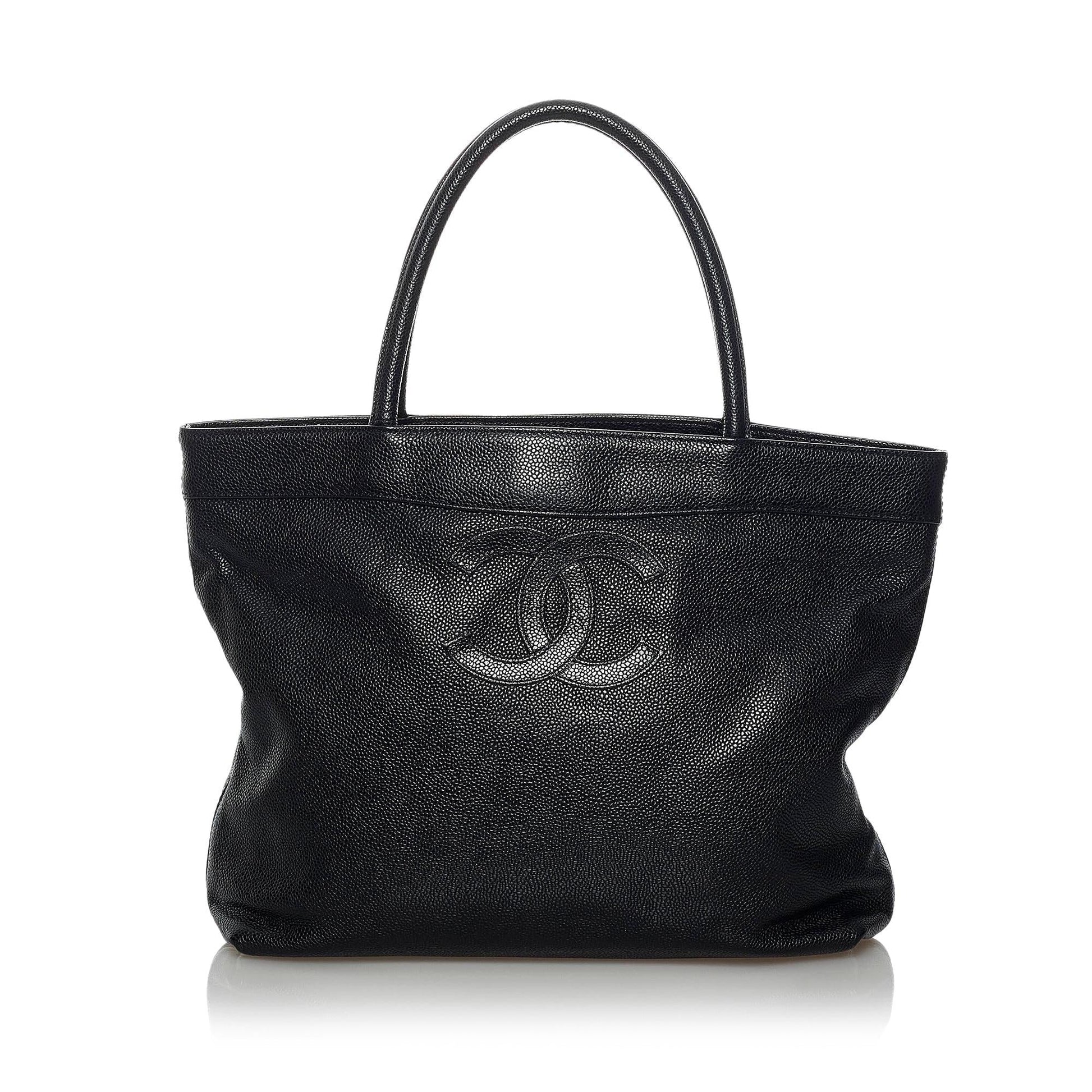Chanel CC Caviar SHG Leather Tote Bag 6