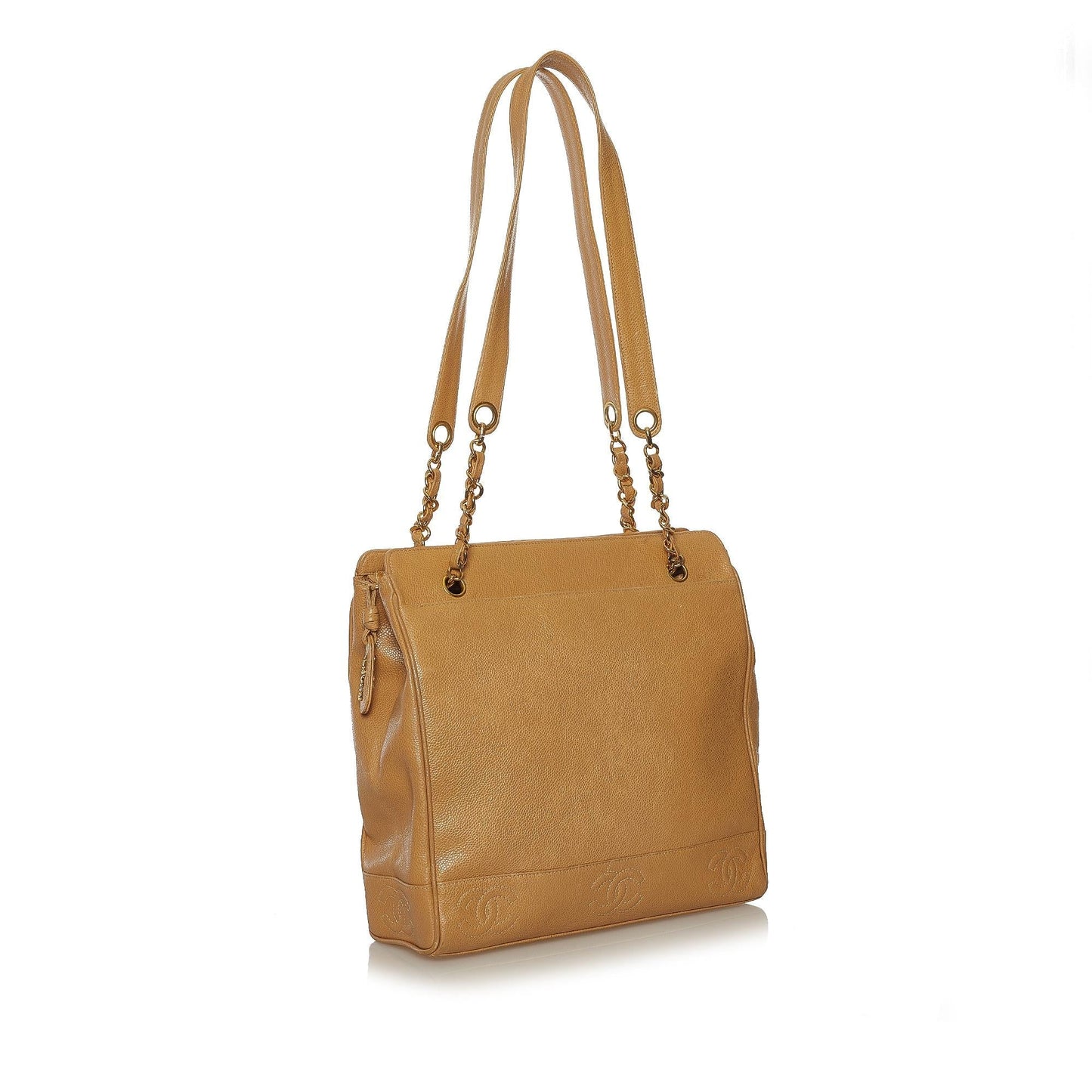 Chanel CC Caviar SHG-FLiXGt Leather Tote Bag