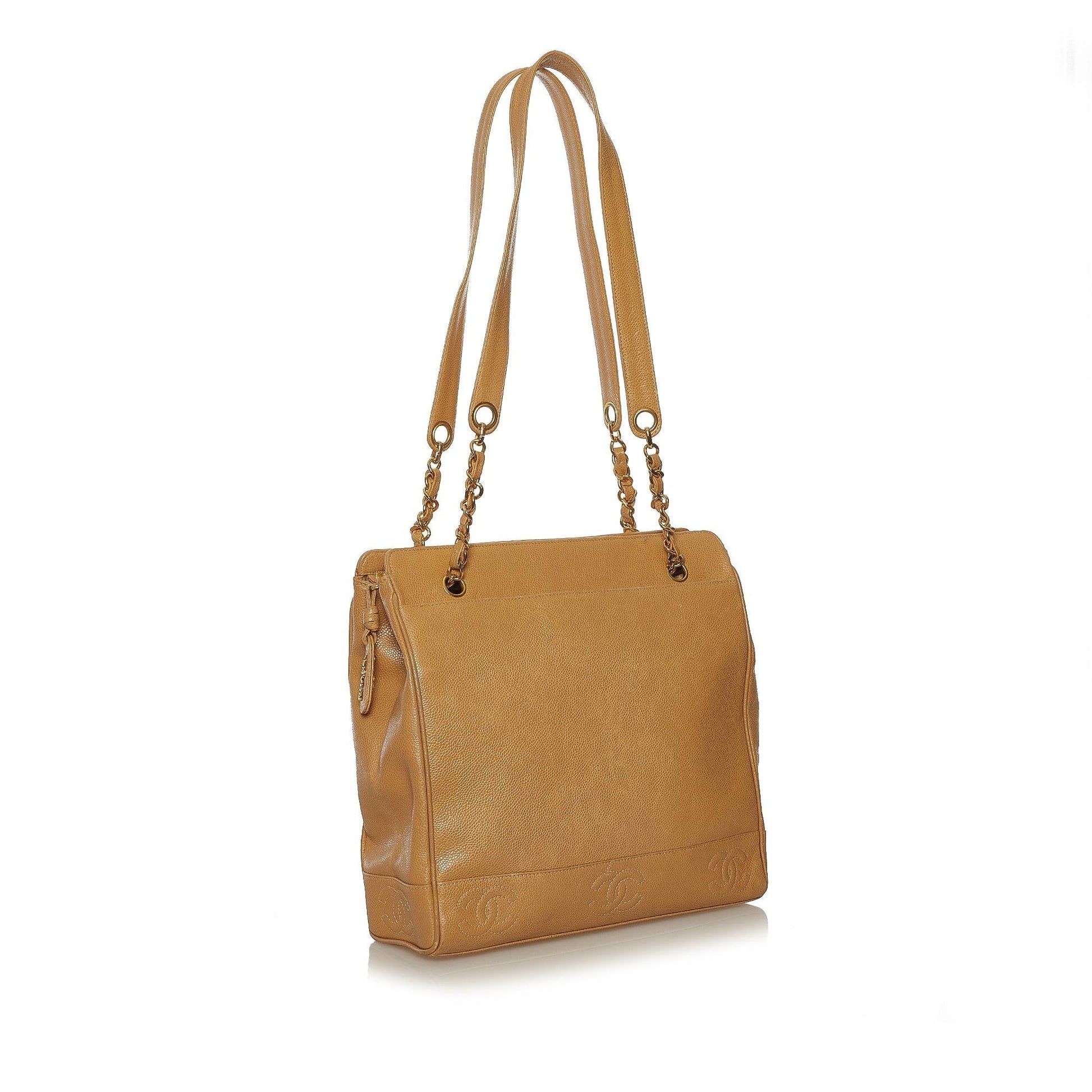 Chanel CC Caviar SHG-FLiXGt Leather Tote Bag