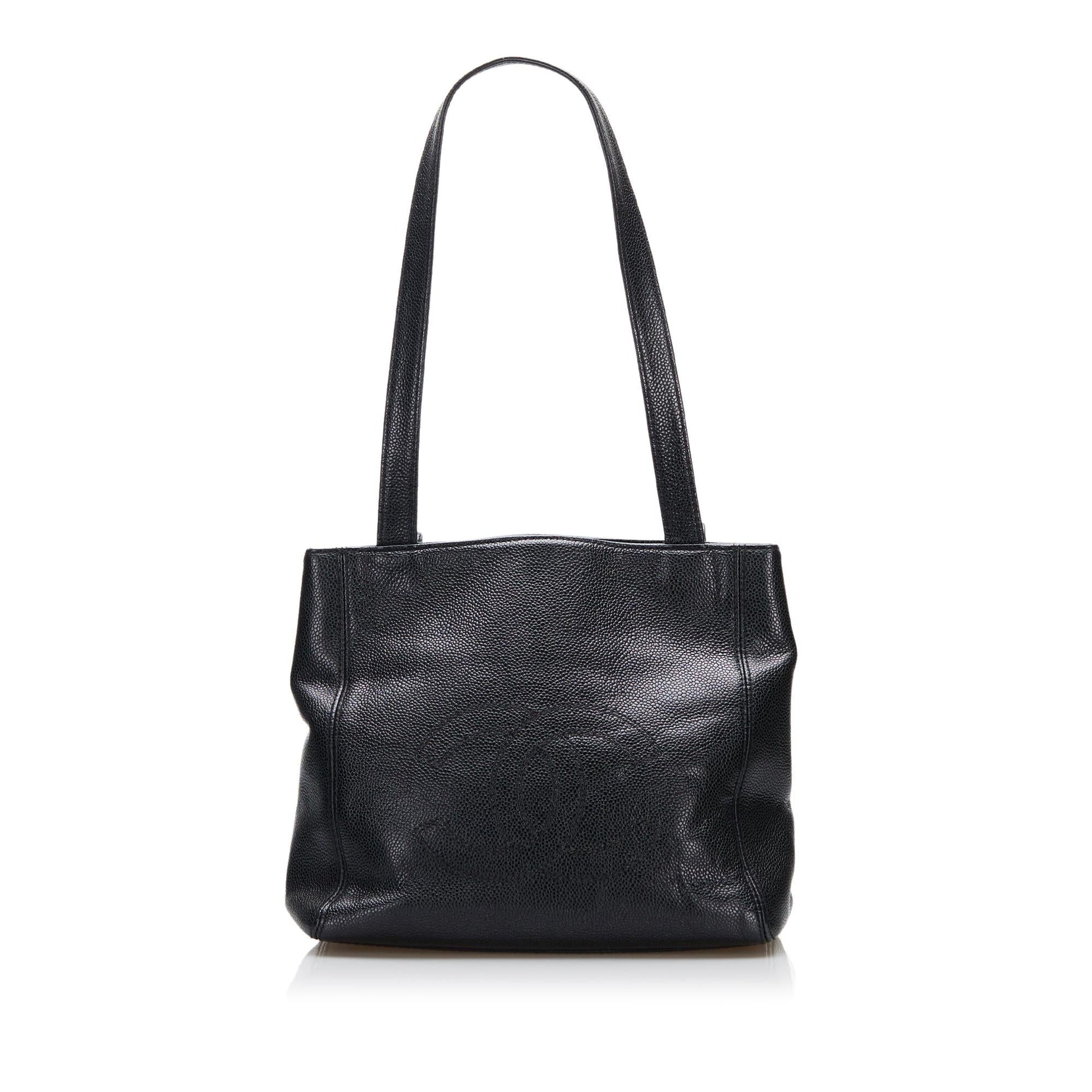 Chanel CC Caviar SHG-aS3NZ2 Leather Tote Bag