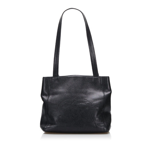Chanel CC Caviar SHG-aS3NZ2 Leather Tote Bag