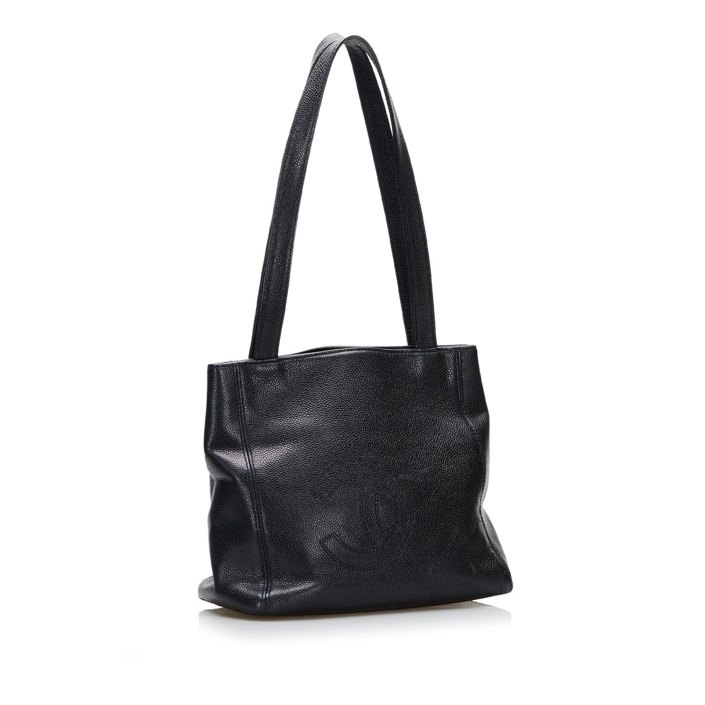 Chanel CC Caviar SHG-aS3NZ2 Leather Tote Bag