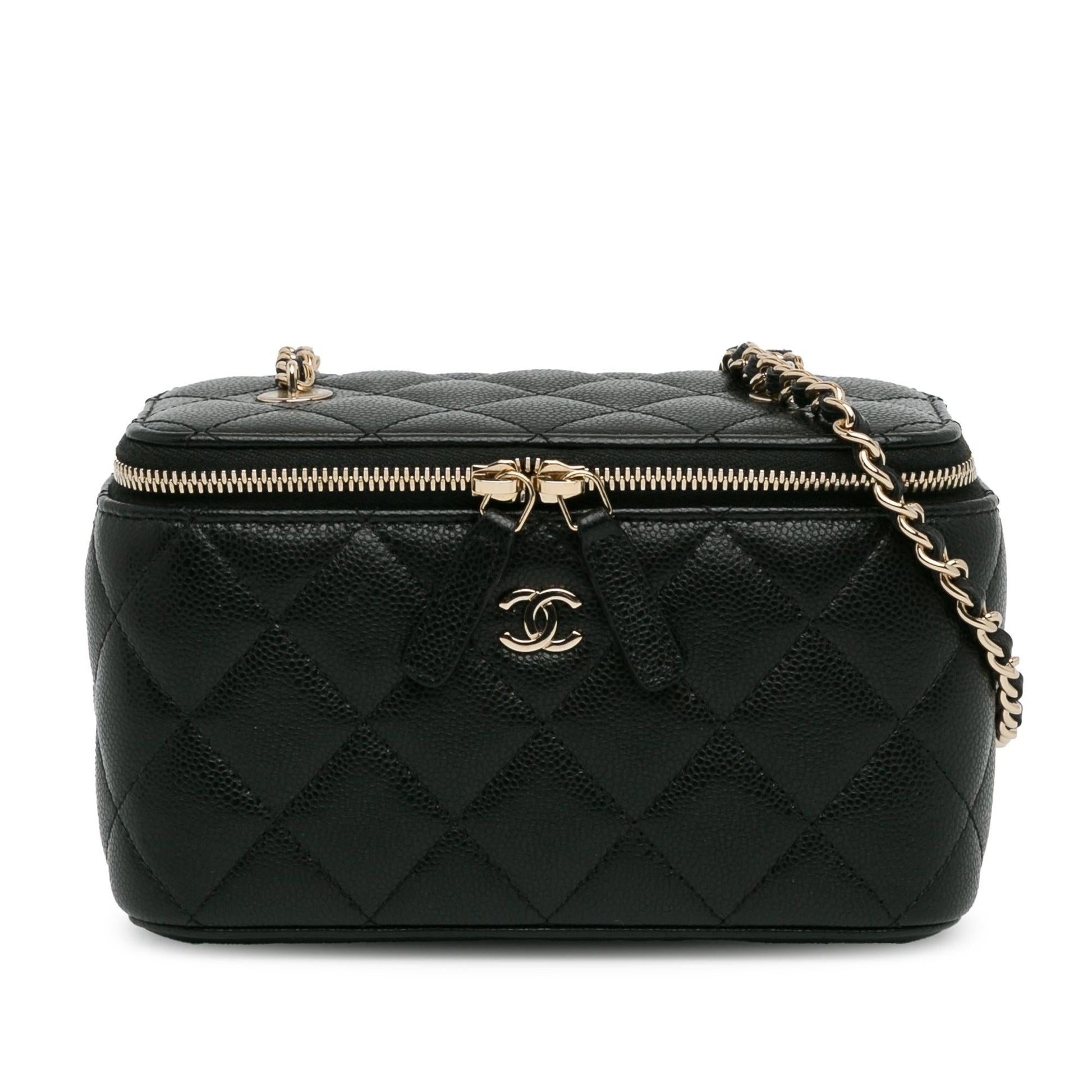 Chanel CC Caviar Vanity SHG-iQhxBP Leather Handbag