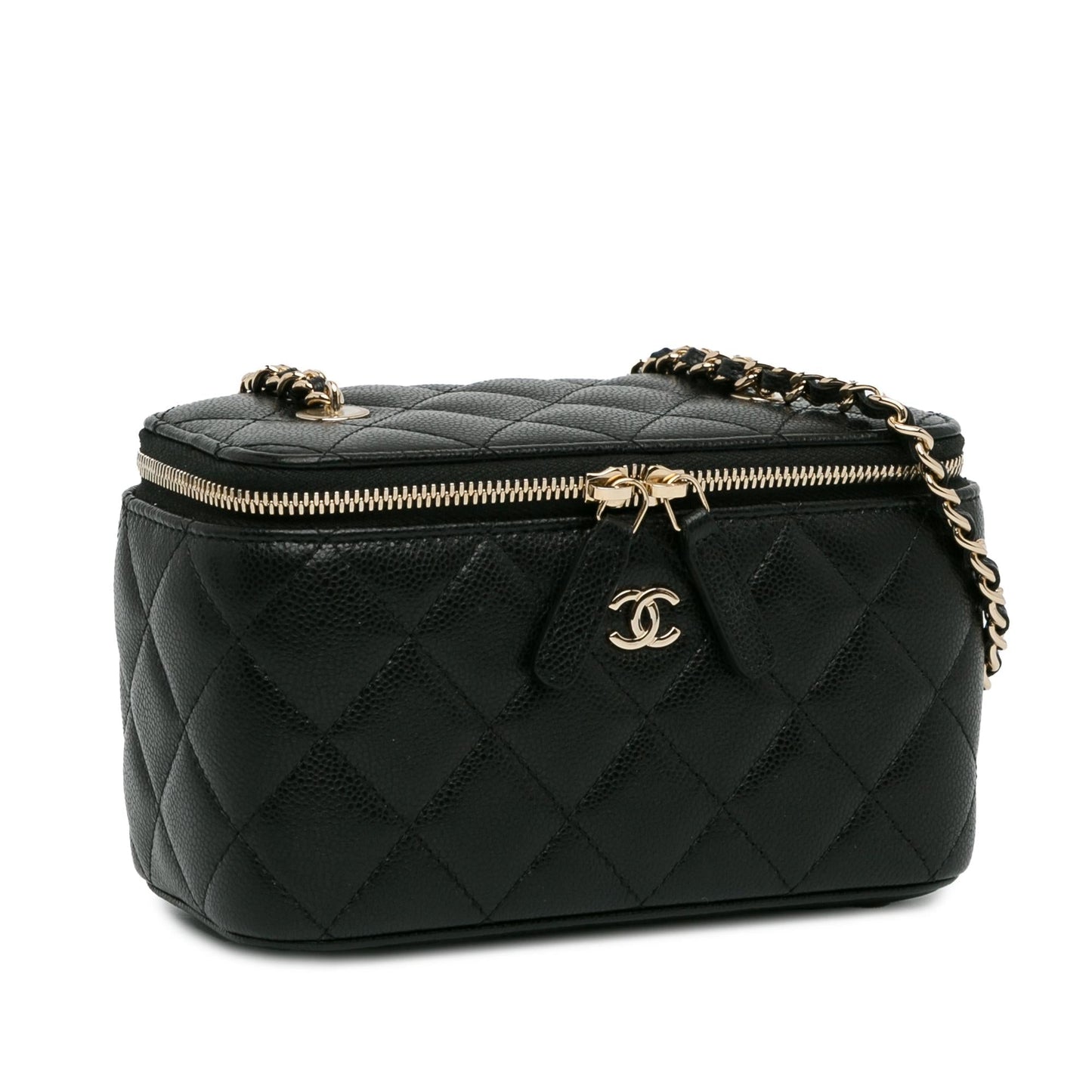Chanel CC Caviar Vanity SHG-iQhxBP Leather Handbag
