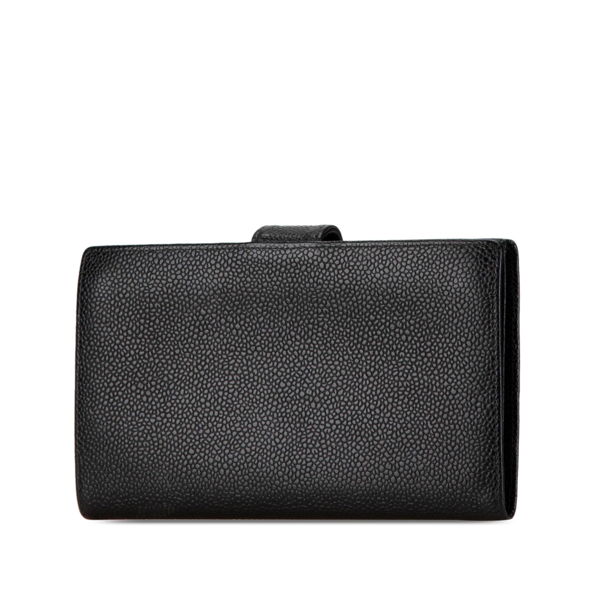 Chanel CC Caviar Long Wallet (SHG-RqE1zx)