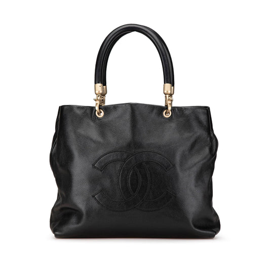 Chanel CC Caviar Tote Bag