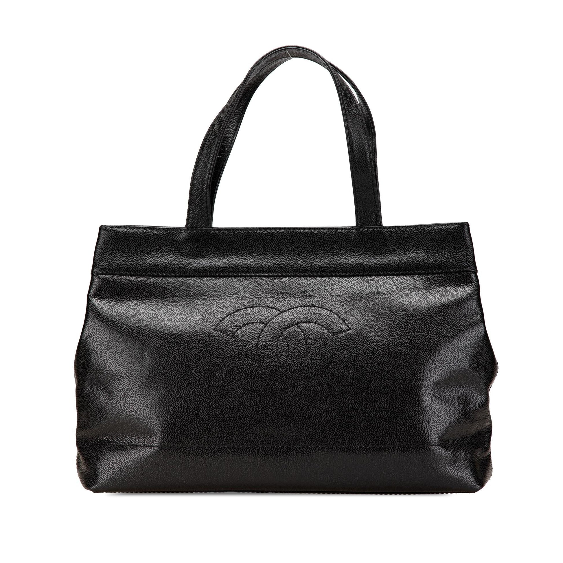 Chanel CC Caviar Tote Bag Tote 1