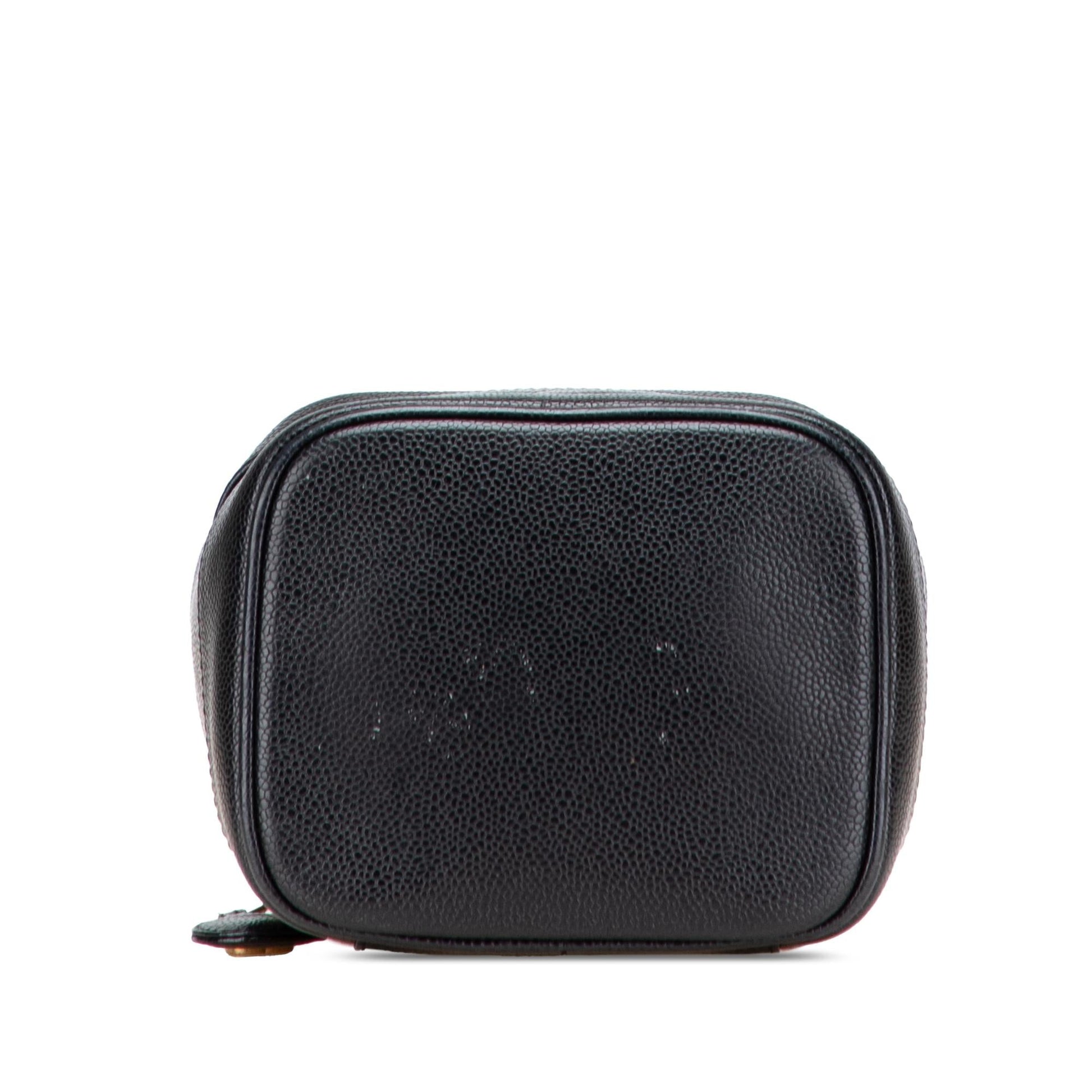 Chanel CC Caviar Vanity Handbag Bag 1