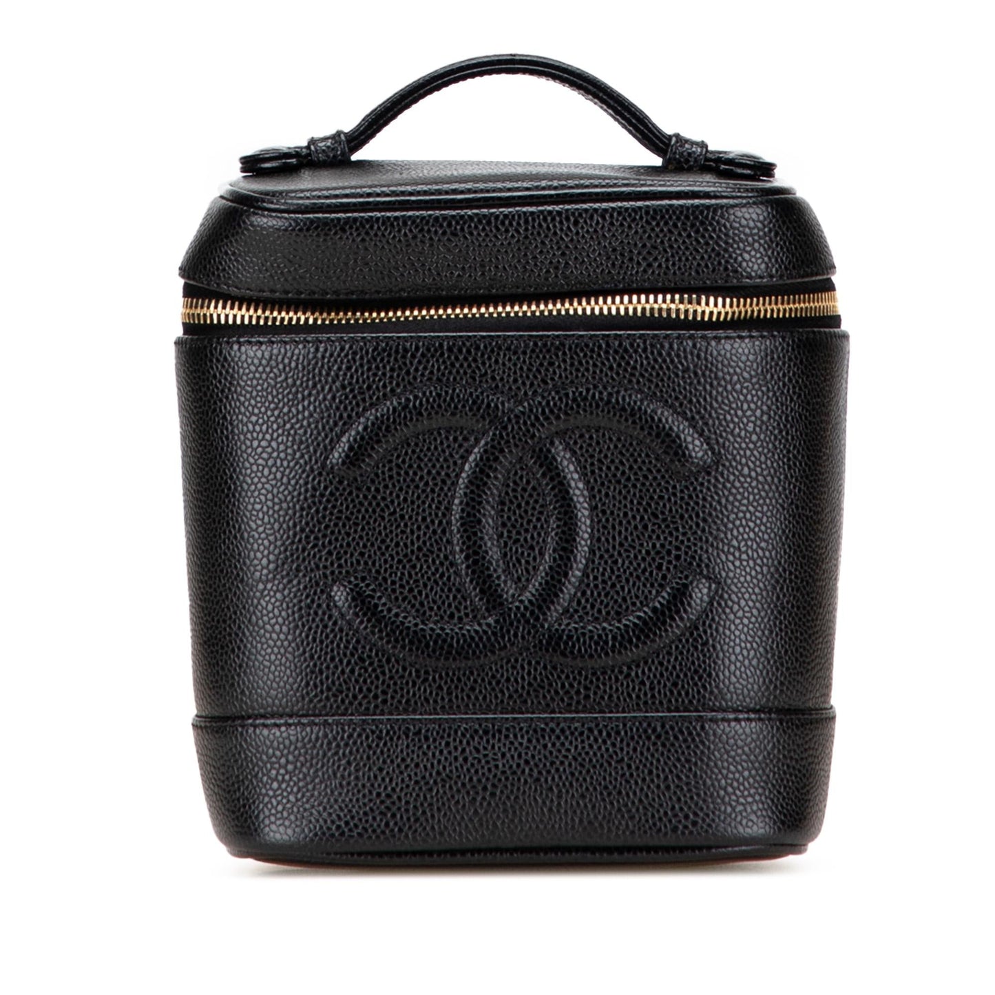 Chanel CC Caviar Vanity Handbag Bag 3